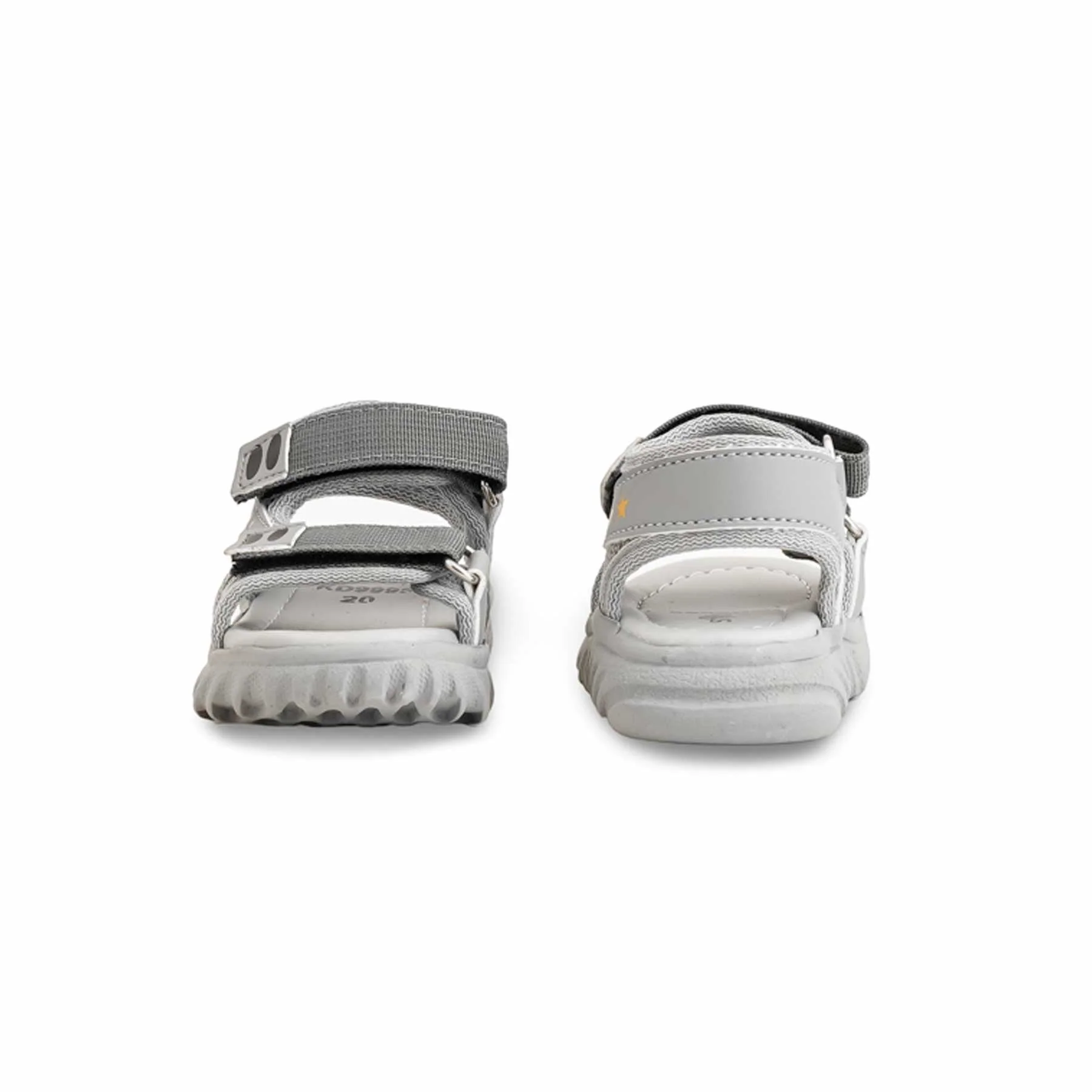 Boys Grey Casual Sandal KD9995 - Image 4