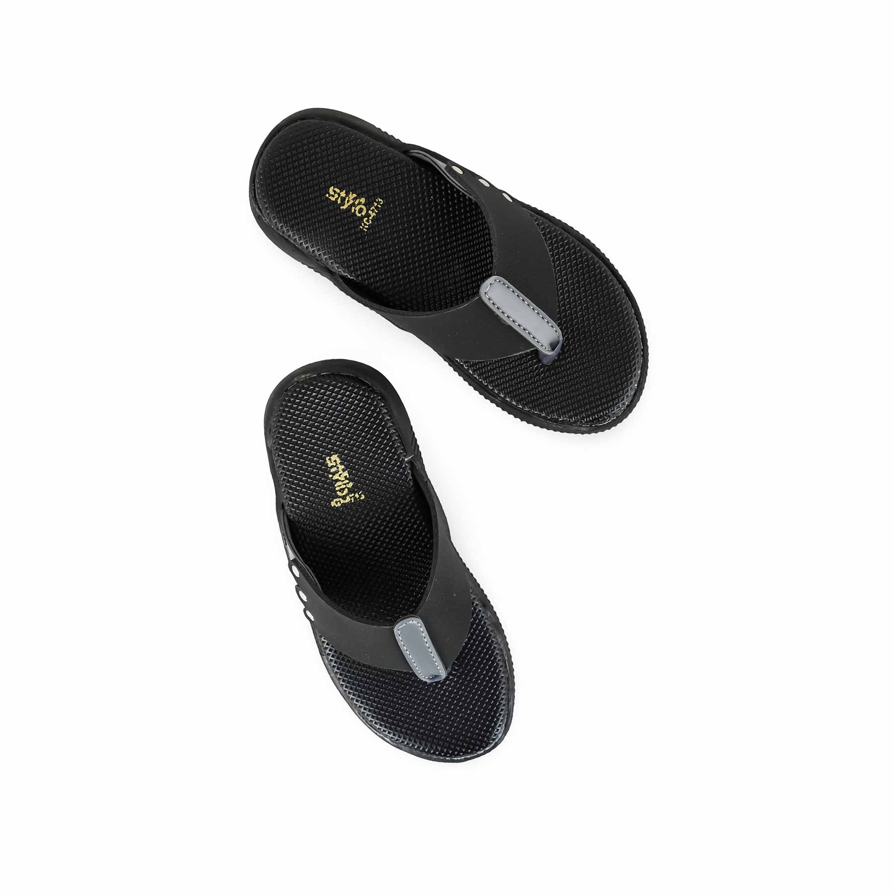 Boys Grey Casual Slipper KD4713 - Image 4