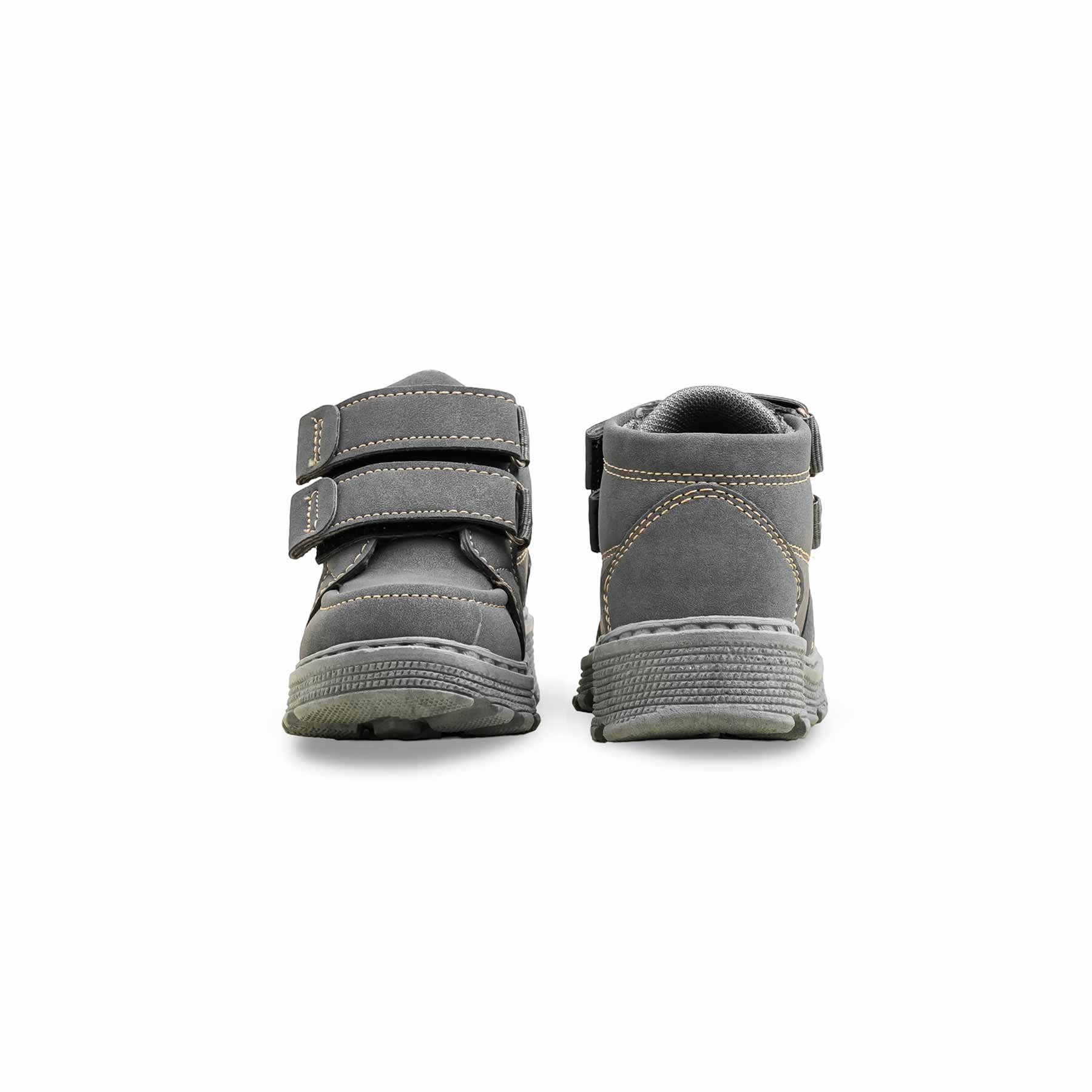 Boys Grey Formal Long Shoes KD8083 - Image 4