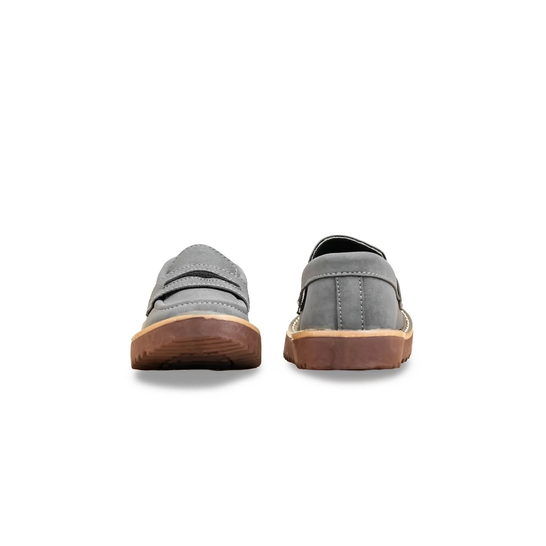 Boys Grey Formal Moccasin KD2604 - Image 4