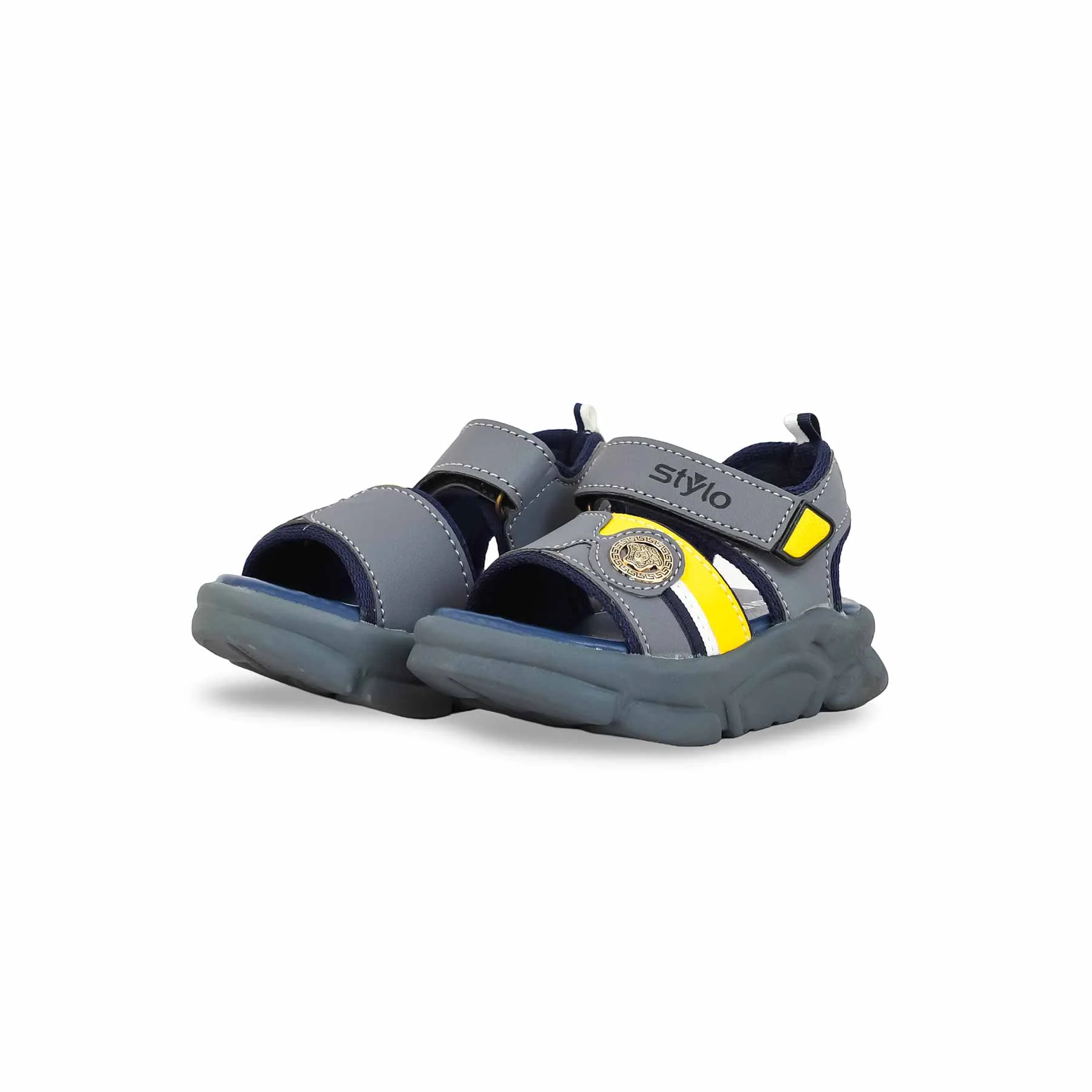 Boys Grey Formal Sandal KD4753 - Image 2