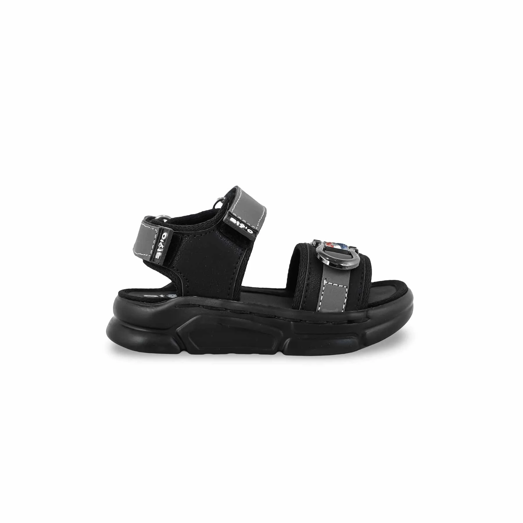 Boys Grey Formal Sandal KD4783 - Image 2