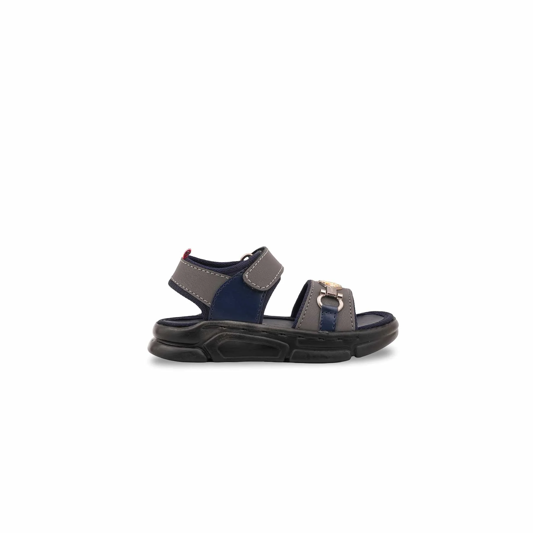 Boys Grey Formal Sandal KD4968 - Image 2
