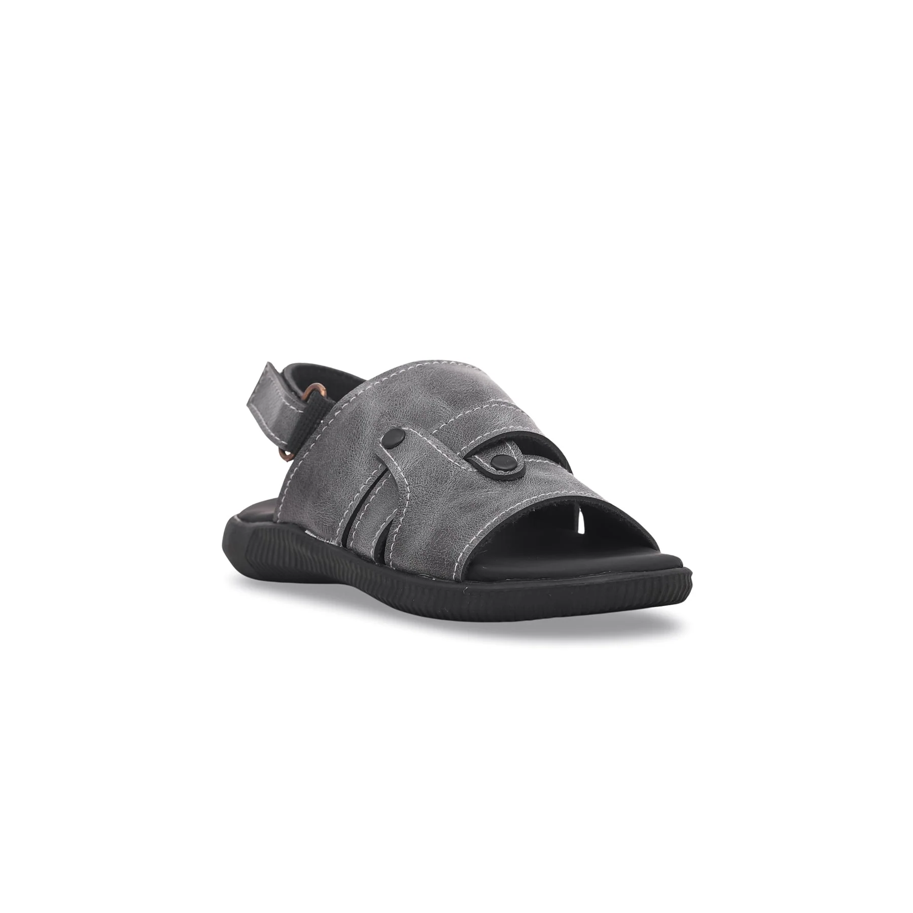 Boys Grey Formal Sandal KD9467 - Image 2