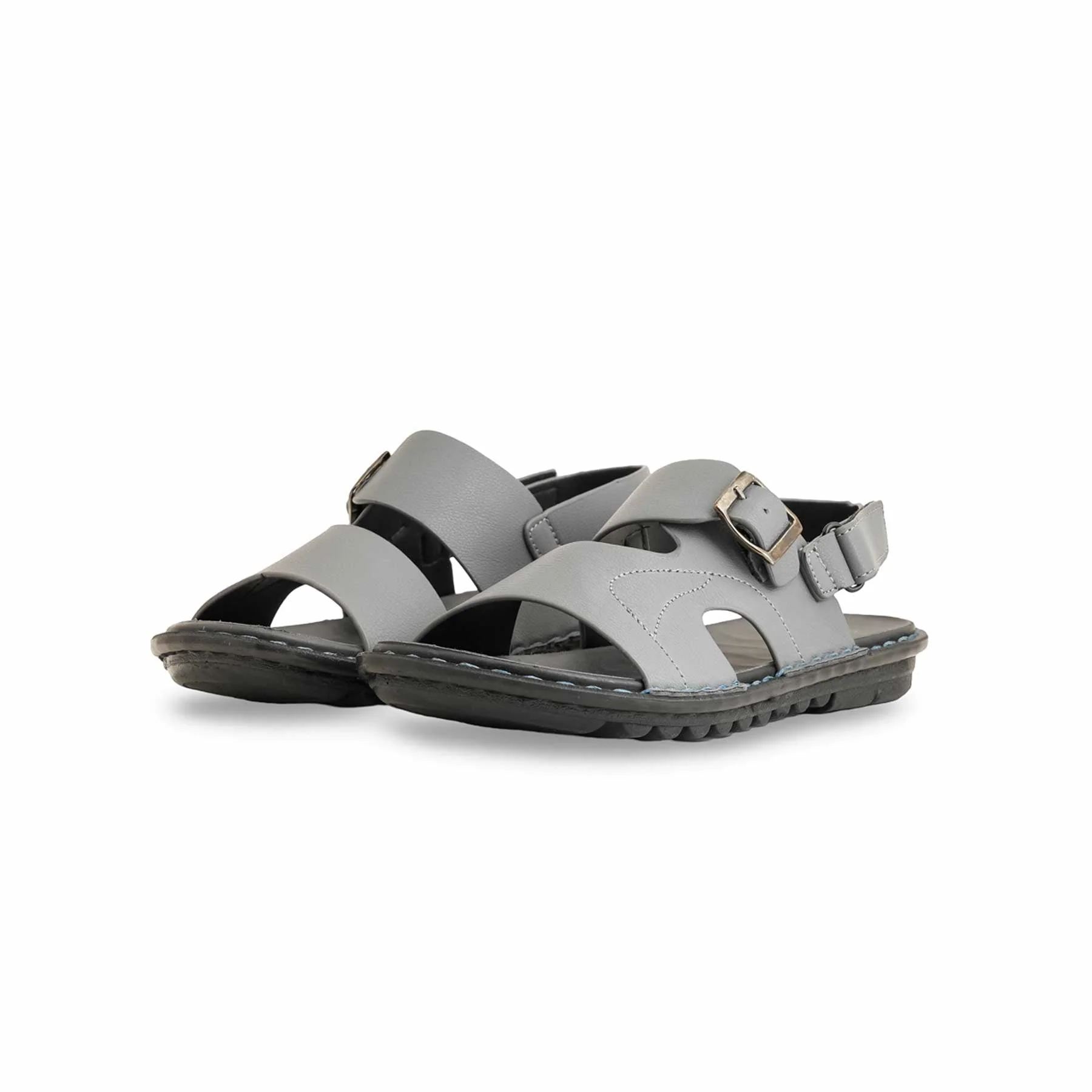 Boys Grey Formal Sandal KD9980 - Image 3