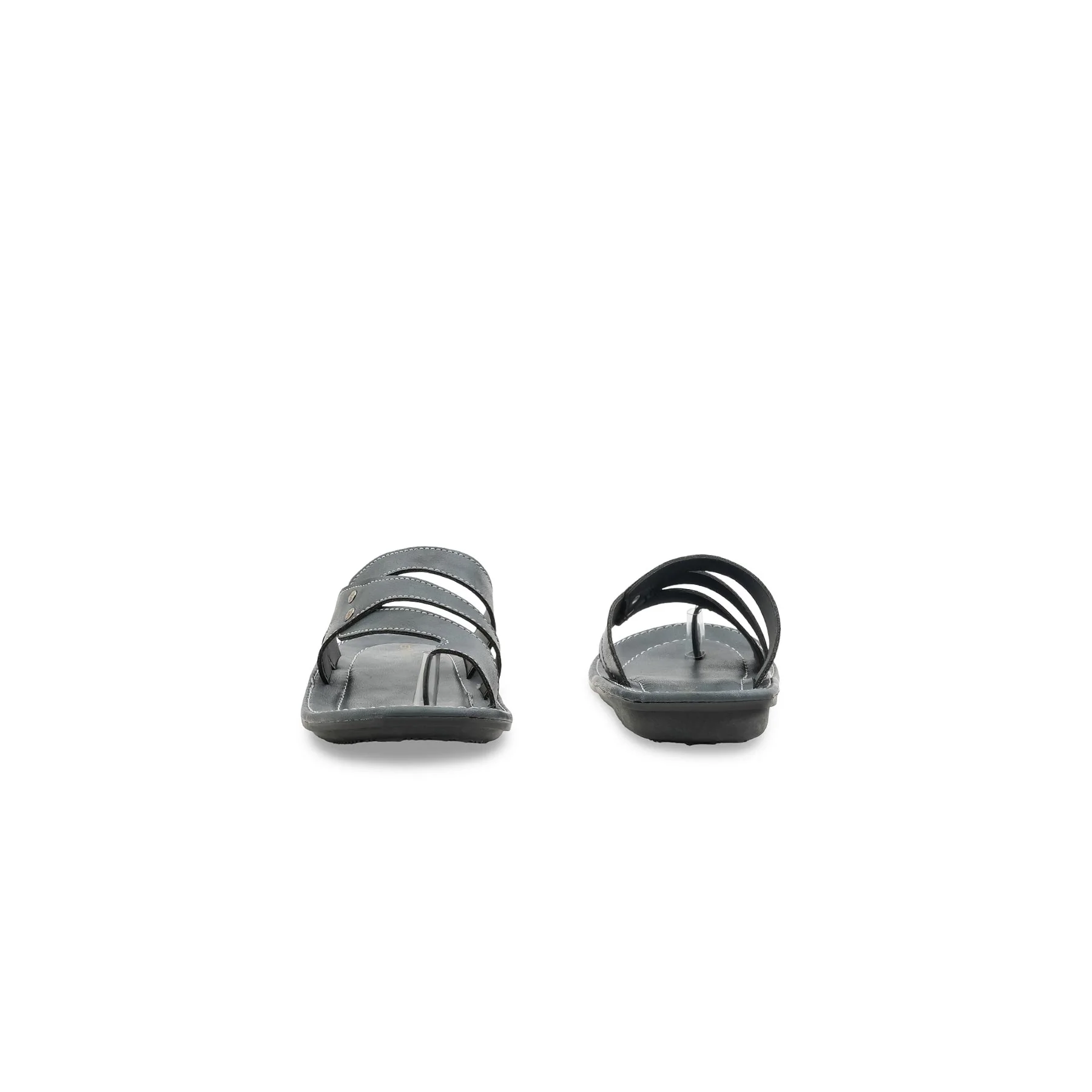 Boys Grey Formal Slipper KD2654 - Image 4