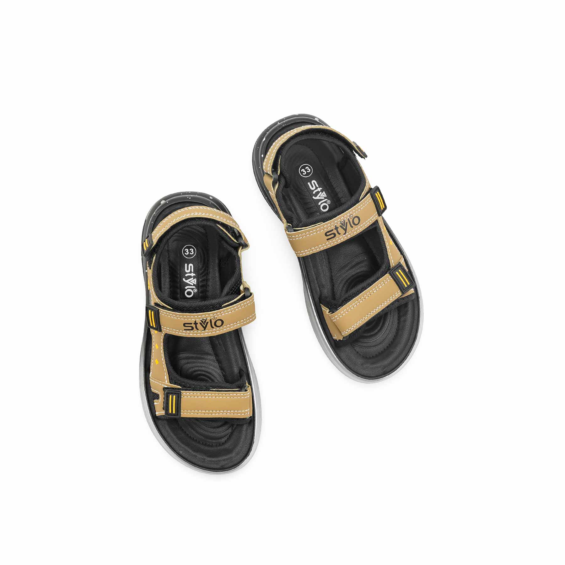Boys Khaki Formal Sandal KD2703 - Image 5