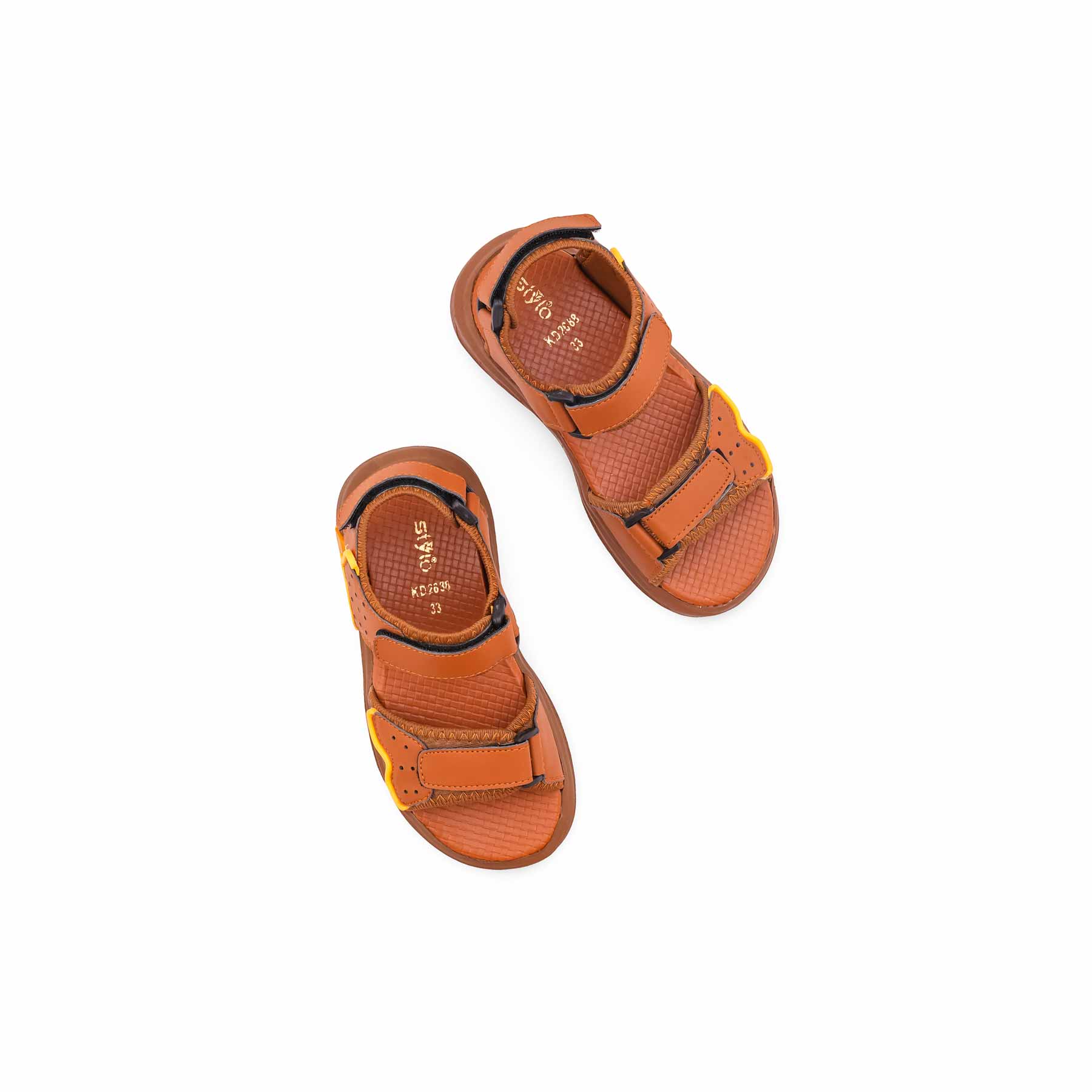 Boys Mustard Casual Sandal KD2688 - Image 5