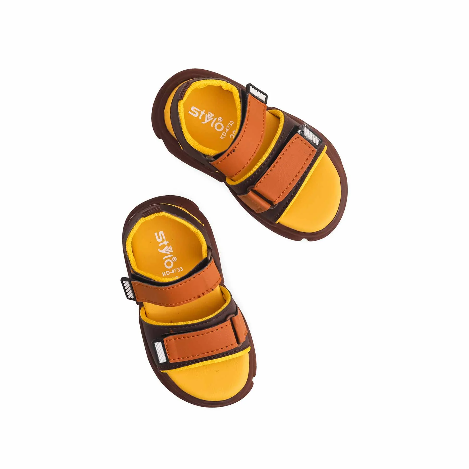 Boys Mustard Casual Sandal KD4733 - Image 5