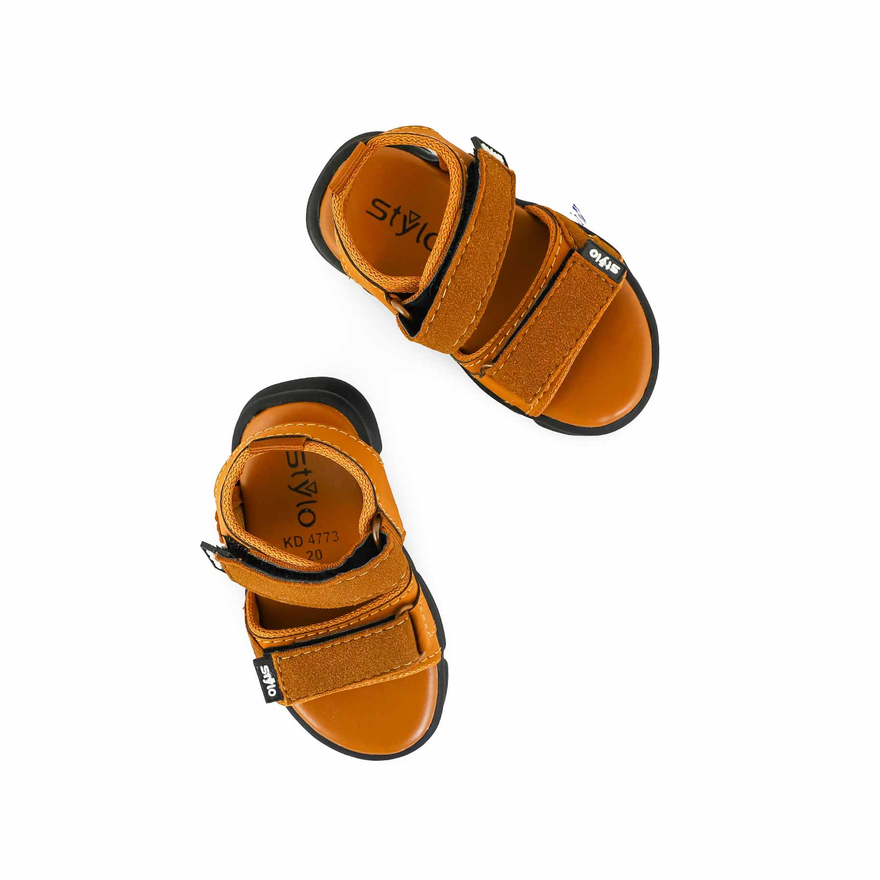 Boys Mustard Casual Sandal KD4773 - Image 5