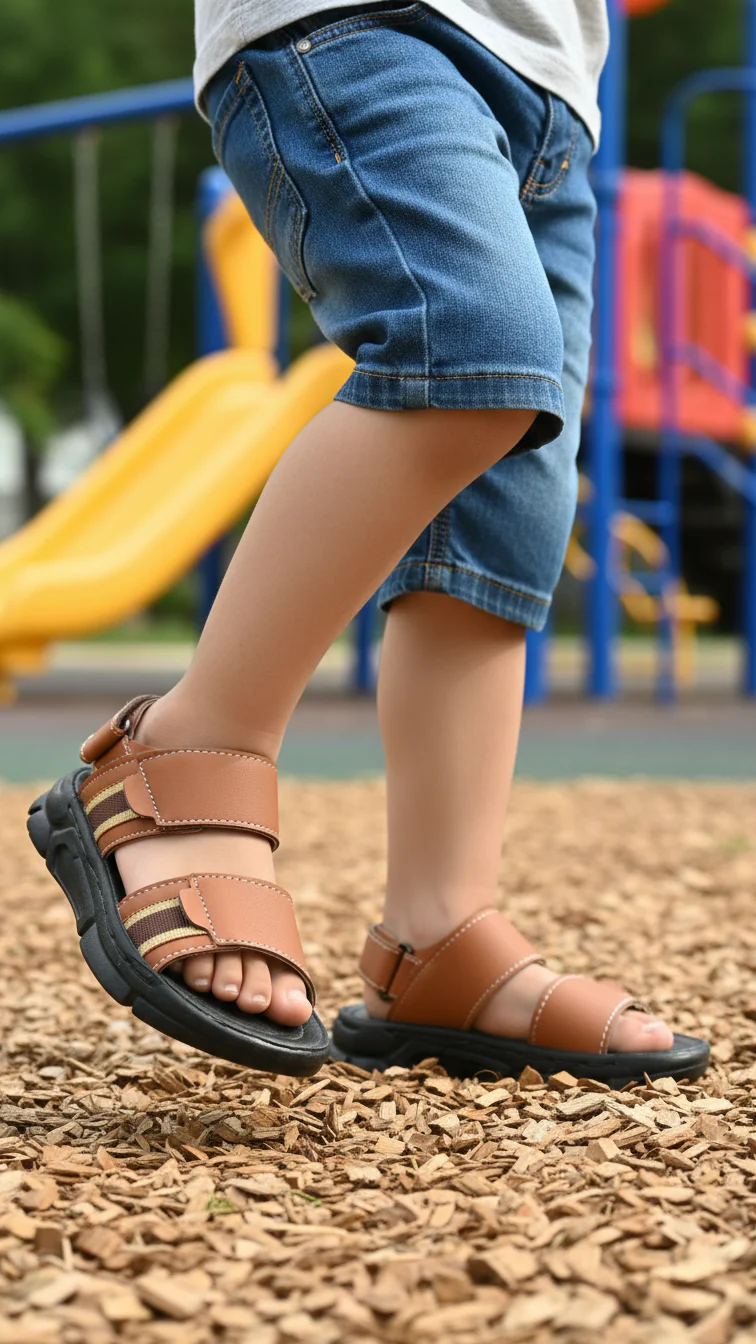Boys Mustard Casual Sandal KD4866