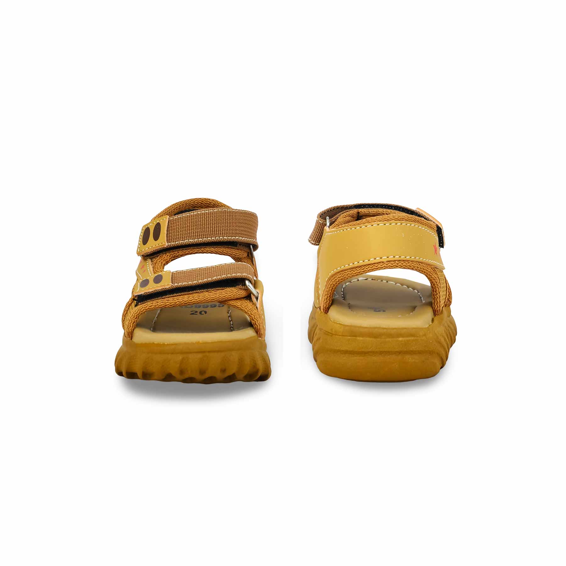 Boys Mustard Casual Sandal KD9995 - Image 4