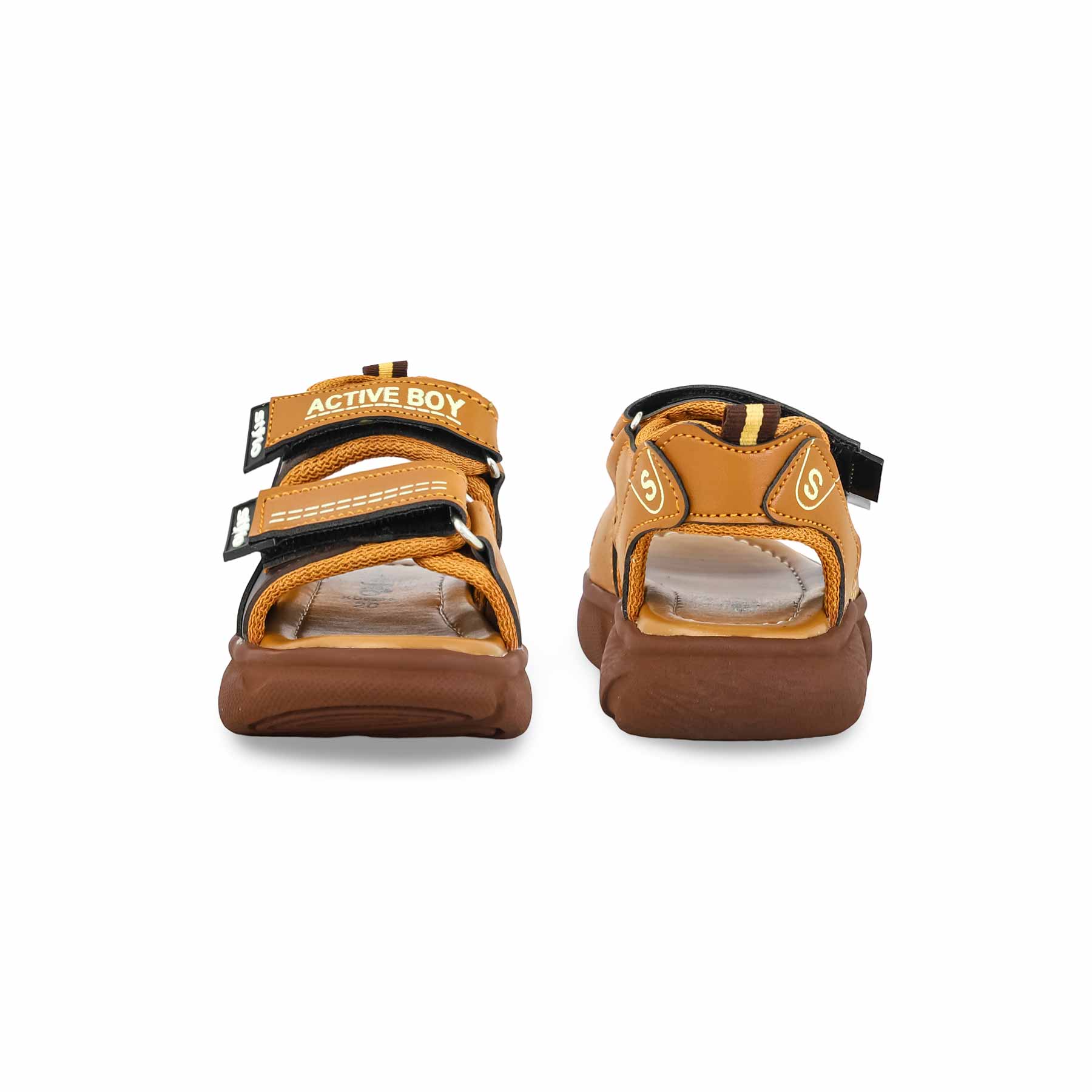 Boys Mustard Casual Sandal KD9996 - Image 4
