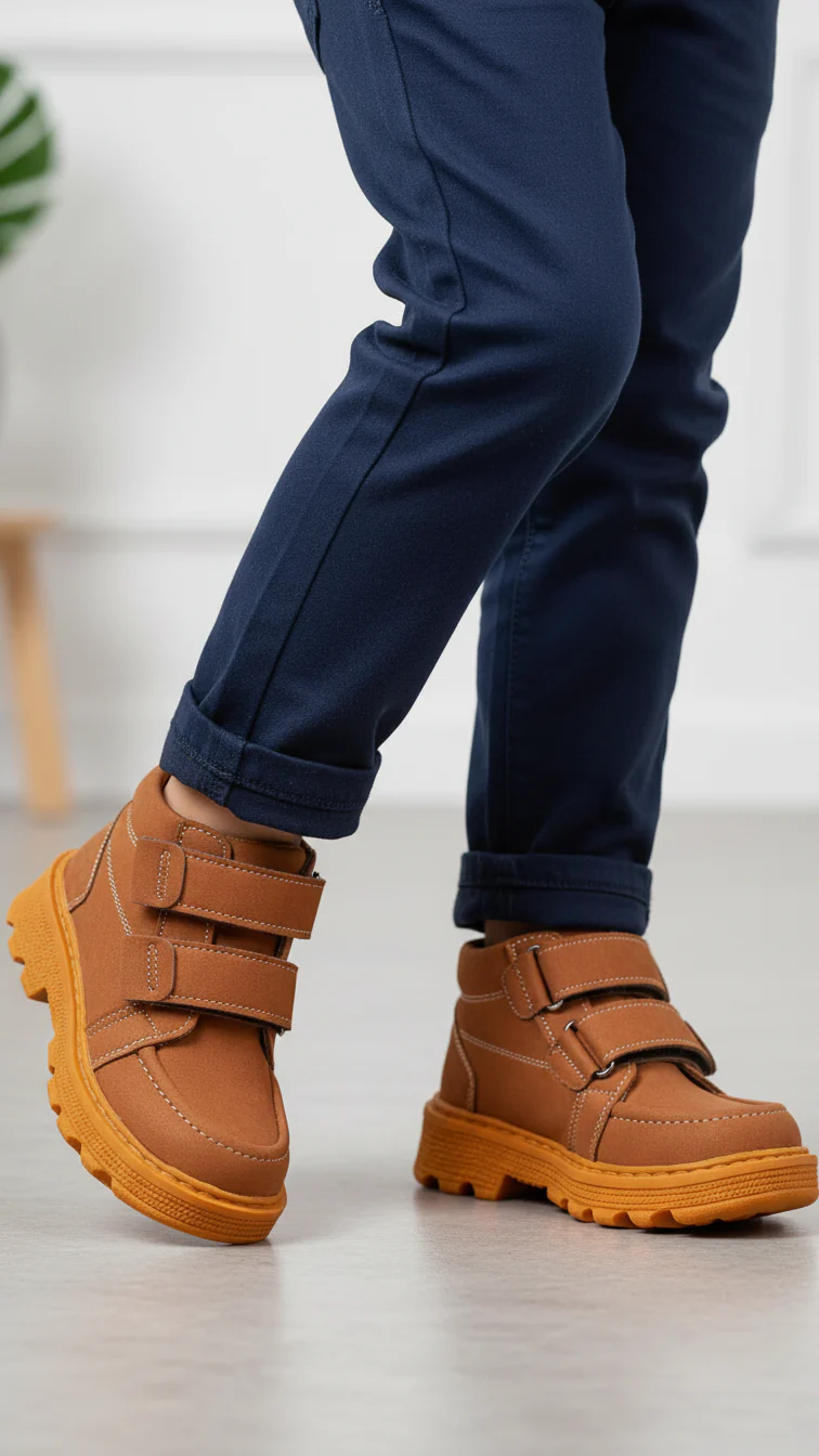 Boys Mustard Formal Long Shoes KD8083