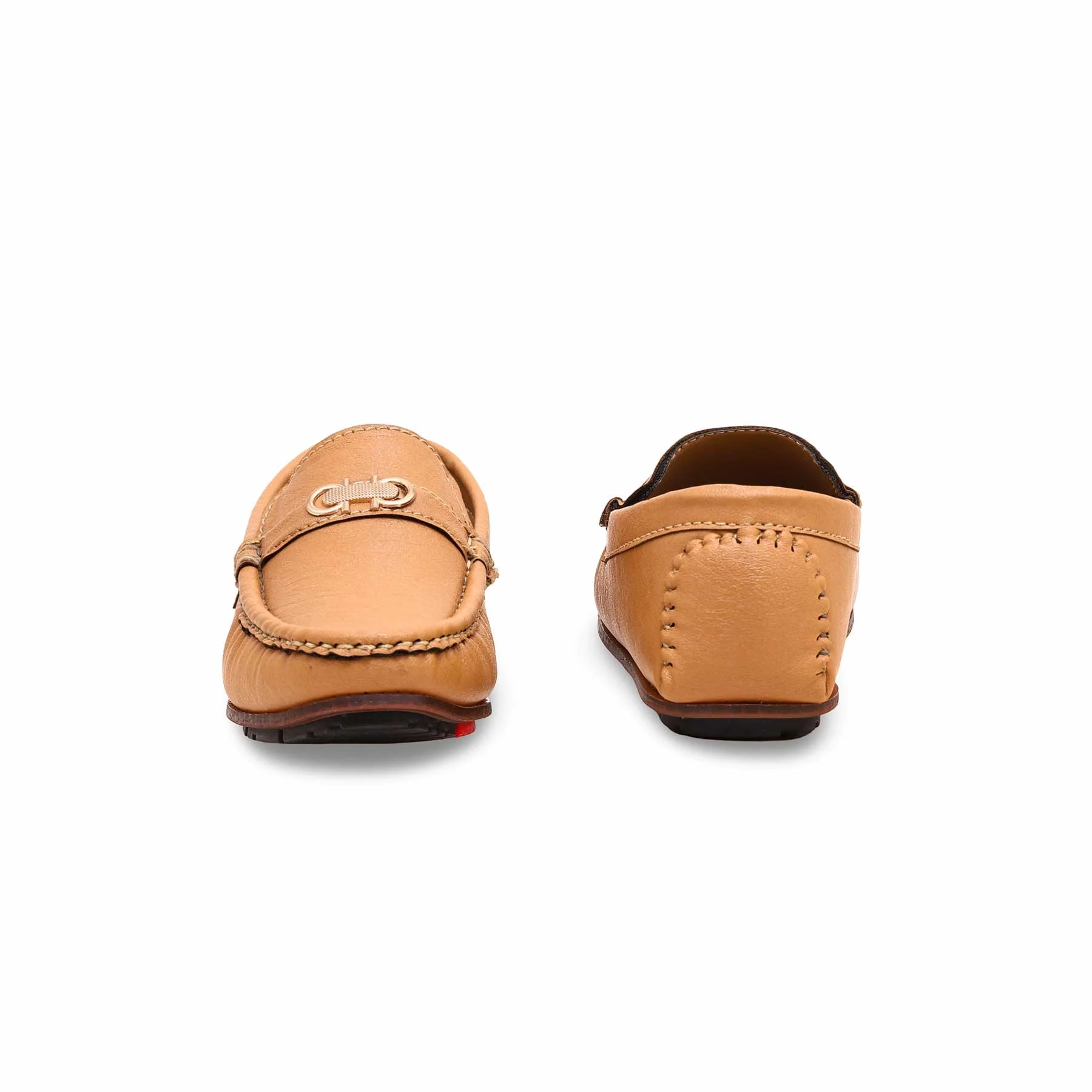 Boys Mustard Formal Moccasin KD0827 - Image 3