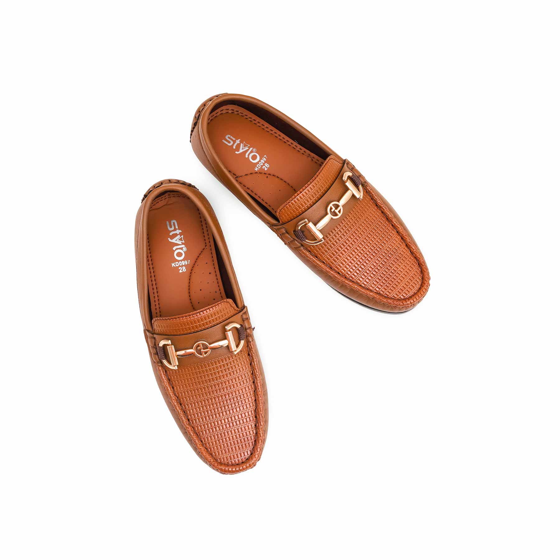 Boys Mustard Formal Moccasin KD0997 - Image 5