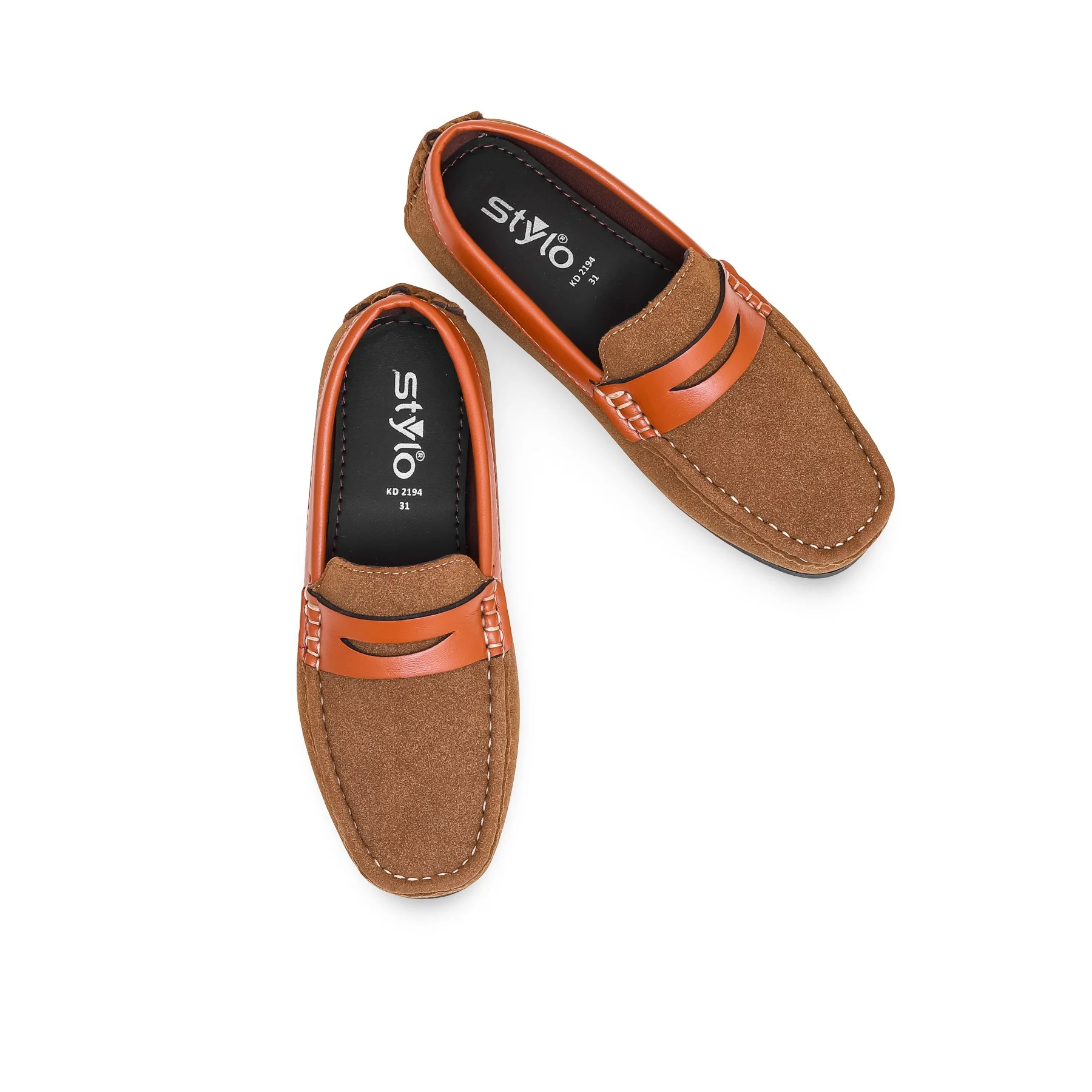 Boys Mustard Formal Moccasin KD2194 - Image 5