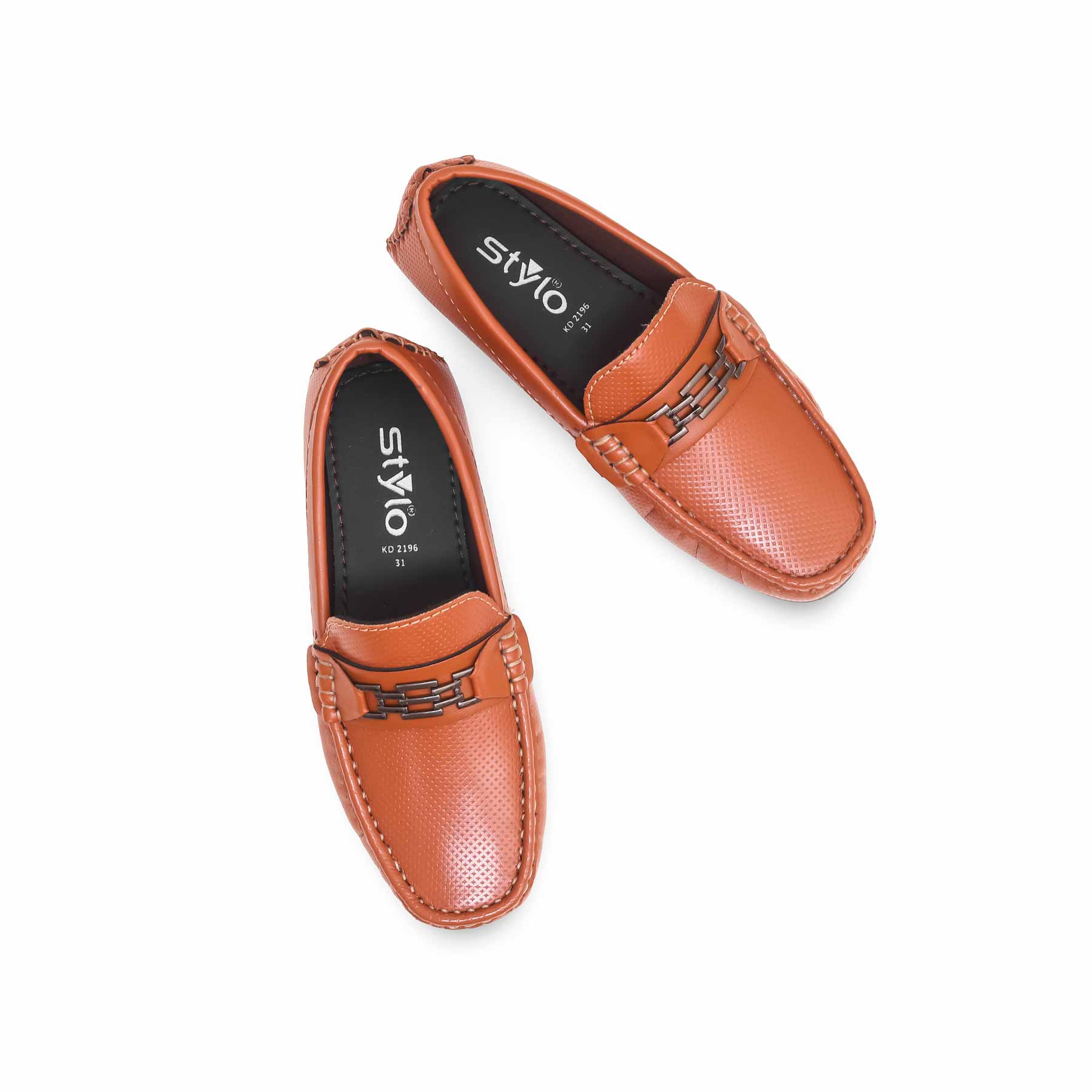 Boys Mustard Formal Moccasin KD2196 - Image 5