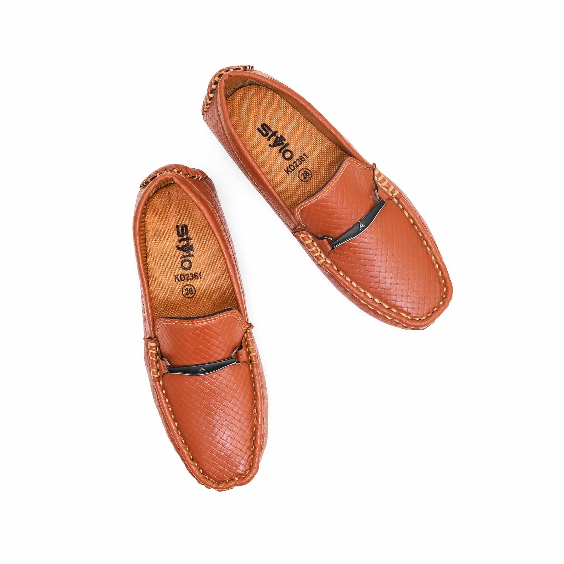 Boys Mustard Formal Moccasin KD2361 - Image 5