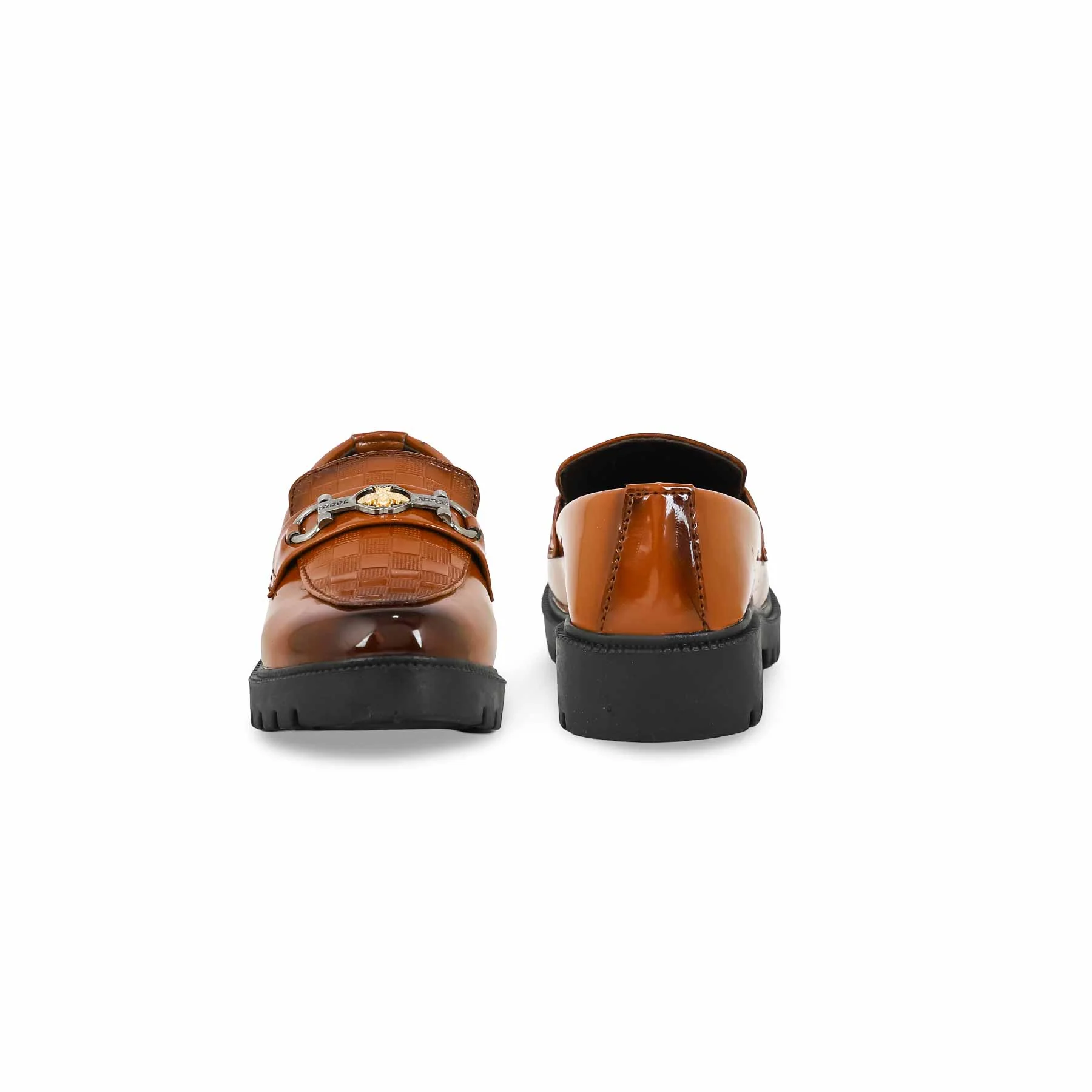 Boys Mustard Formal Moccasin KD2443 - Image 3