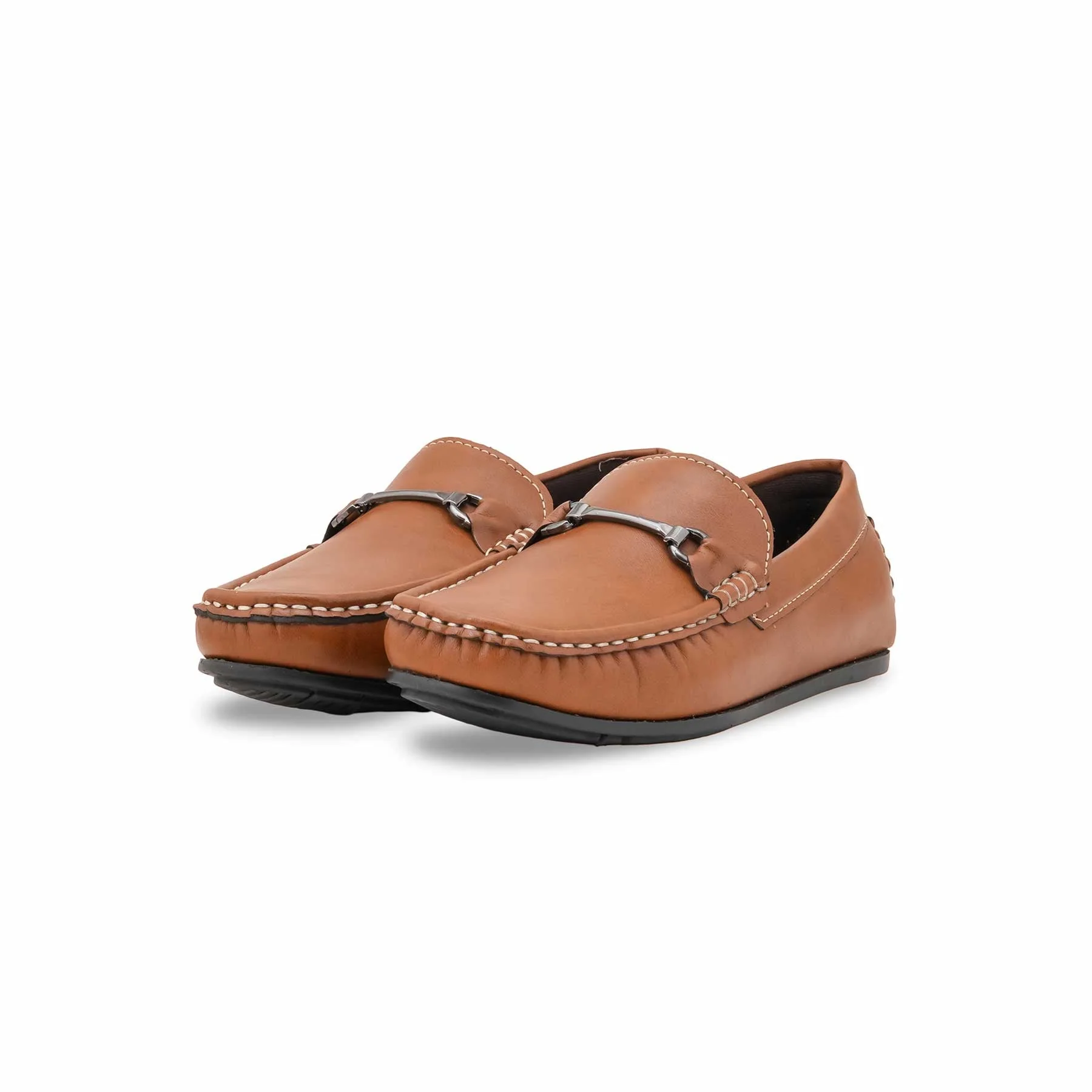 Boys Mustard Formal Moccasin KD2502 - Image 3