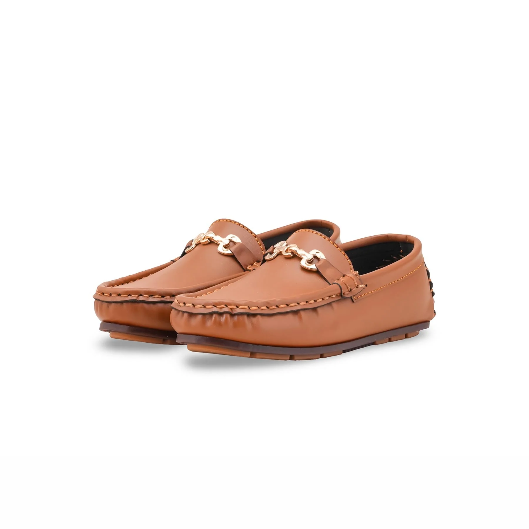 Boys Mustard Formal Moccasin KD2513 - Image 3
