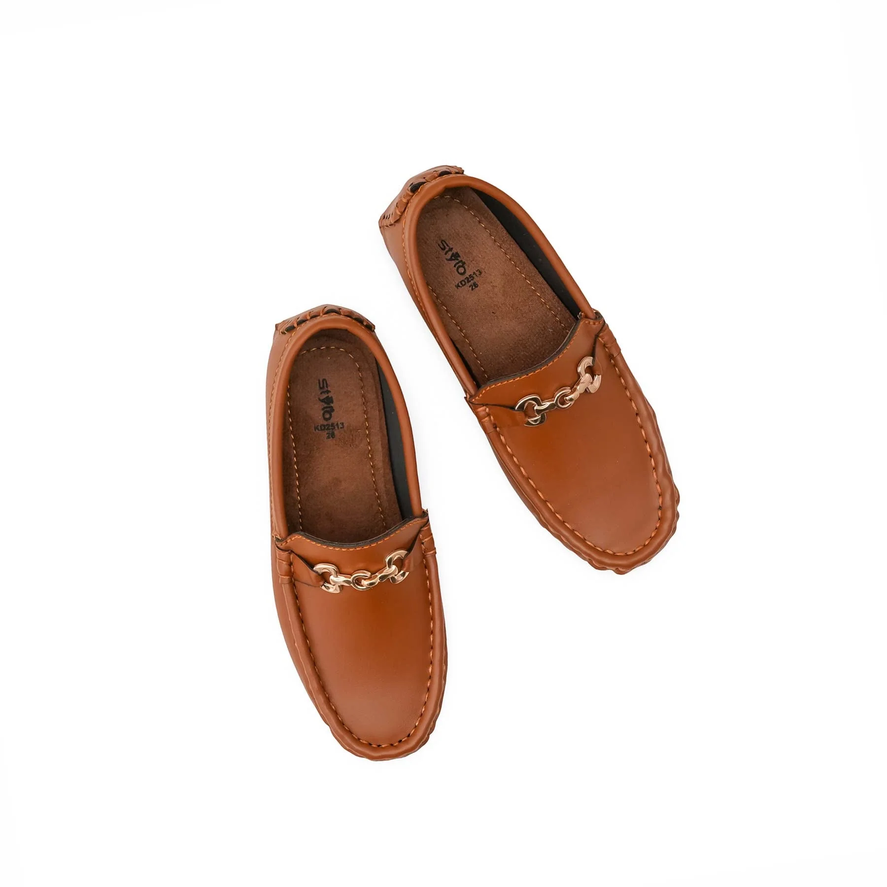 Boys Mustard Formal Moccasin KD2513 - Image 5