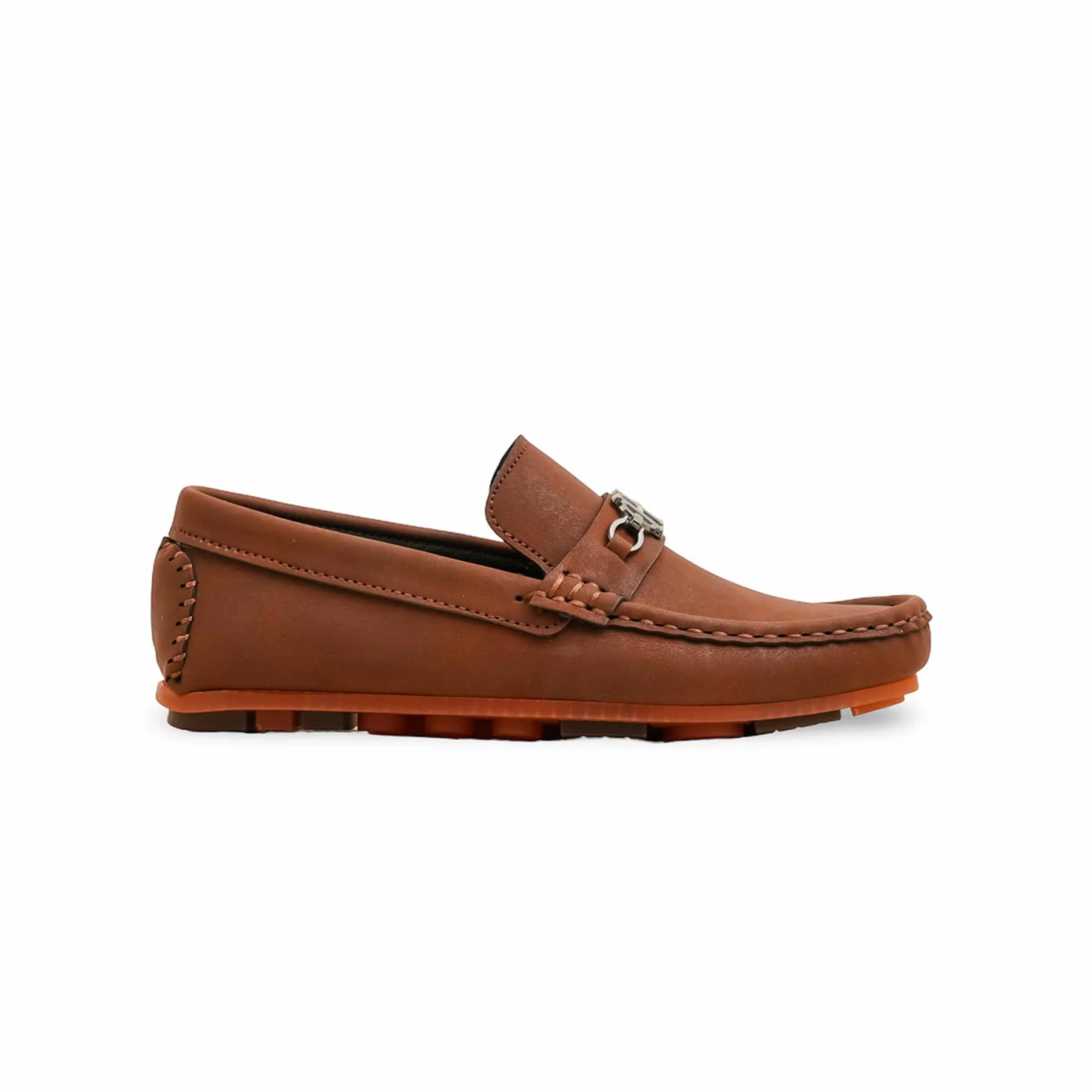 Boys Mustard Formal Moccasin KD2519 - Image 2