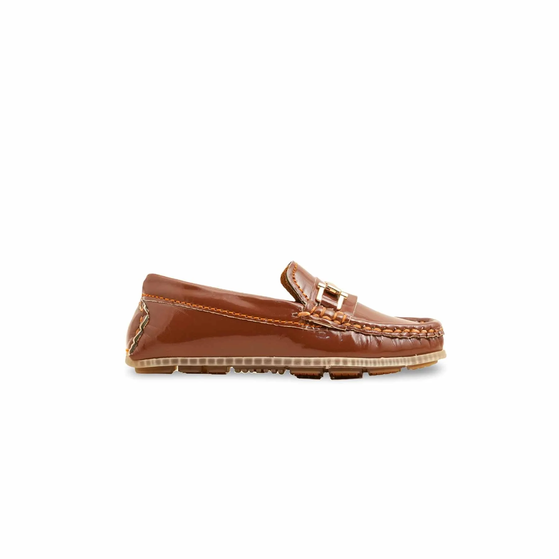 Boys Mustard Formal Moccasin KD2527 - Image 2
