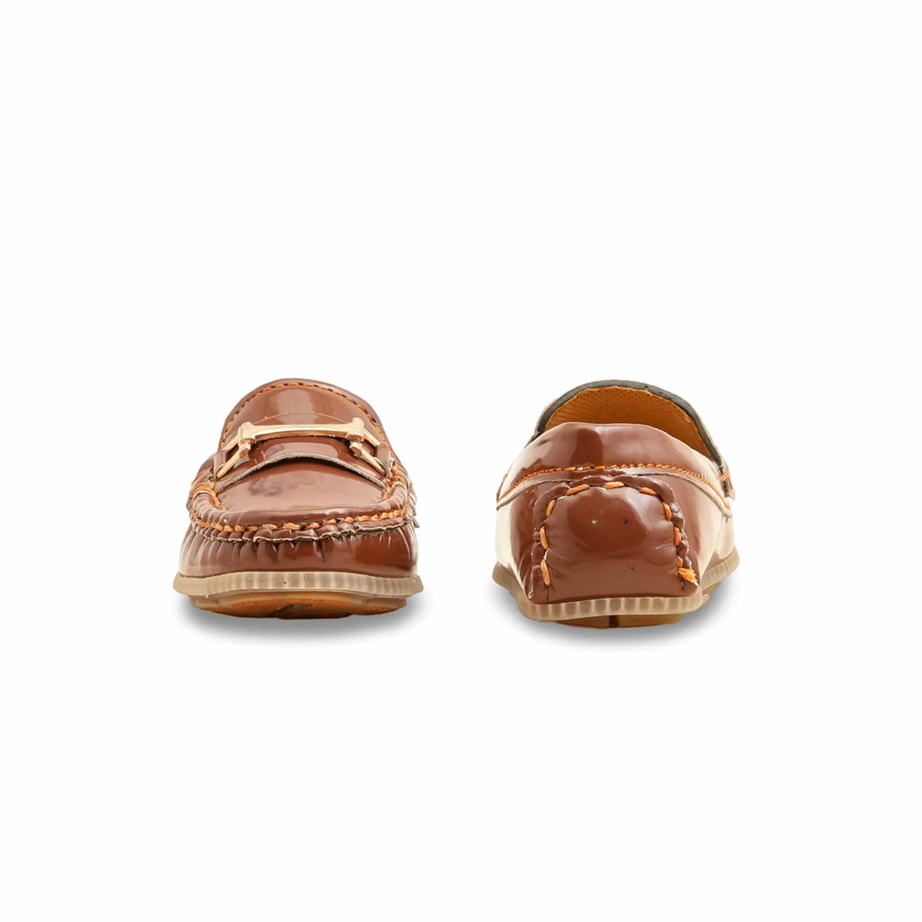 Boys Mustard Formal Moccasin KD2527 - Image 4