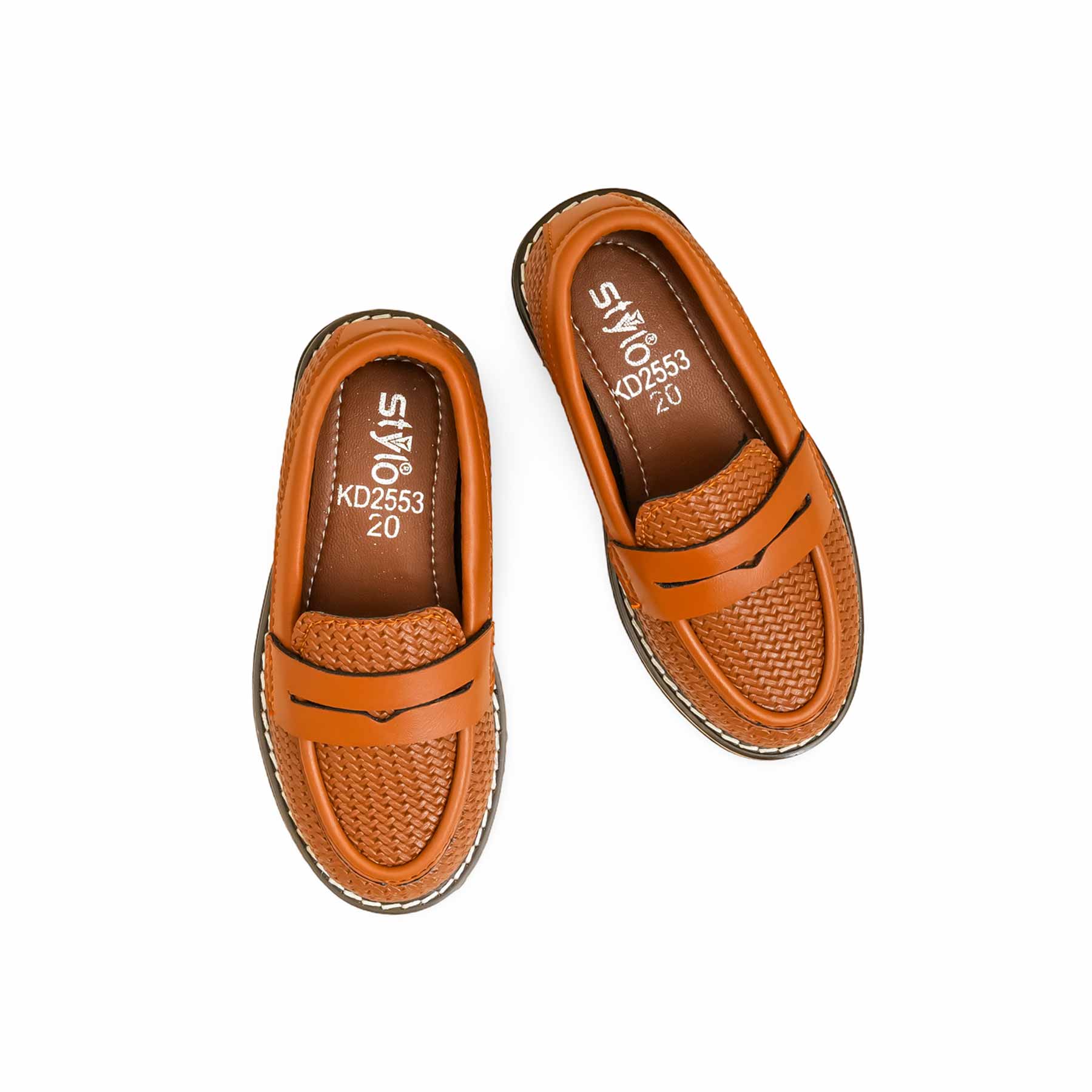 Boys Mustard Formal Moccasin KD2553 - Image 5