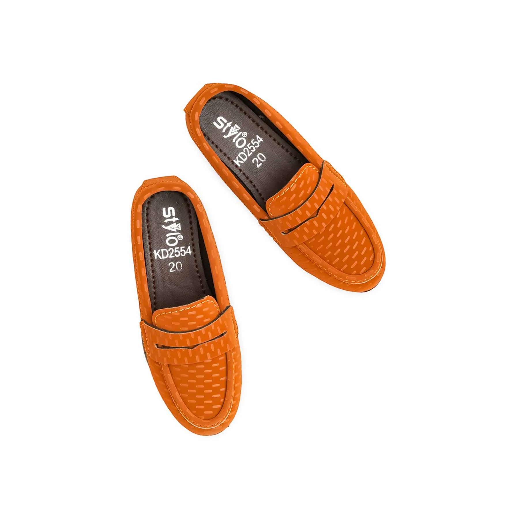 Boys Mustard Formal Moccasin KD2554 - Image 5