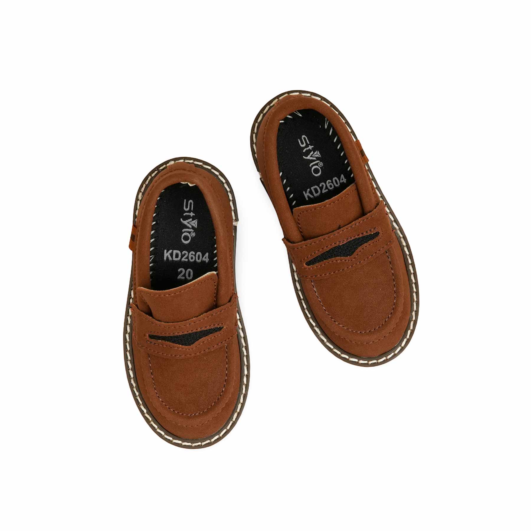 Boys Mustard Formal Moccasin KD2604 - Image 4