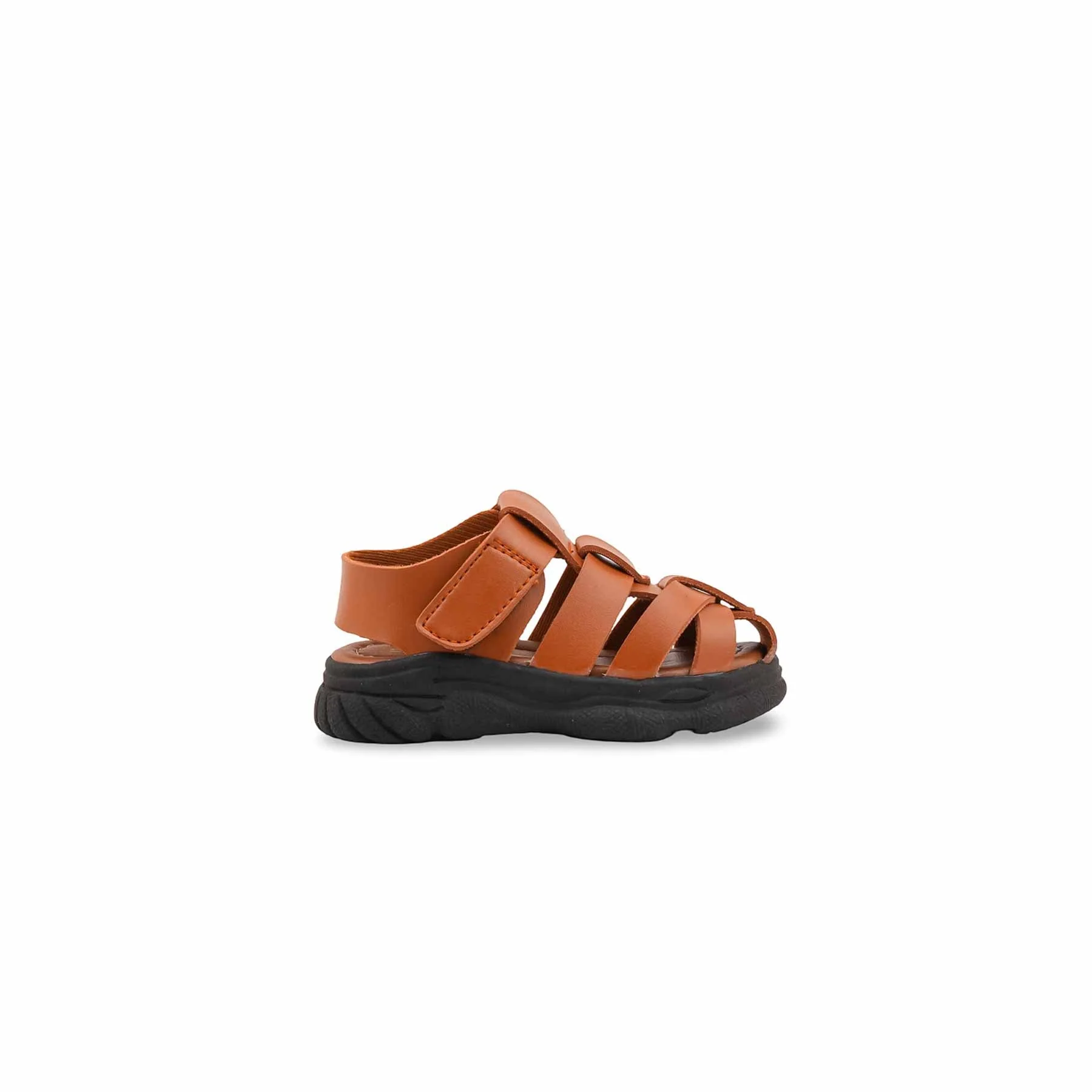 Boys Mustard Formal Sandal KD2677 - Image 2