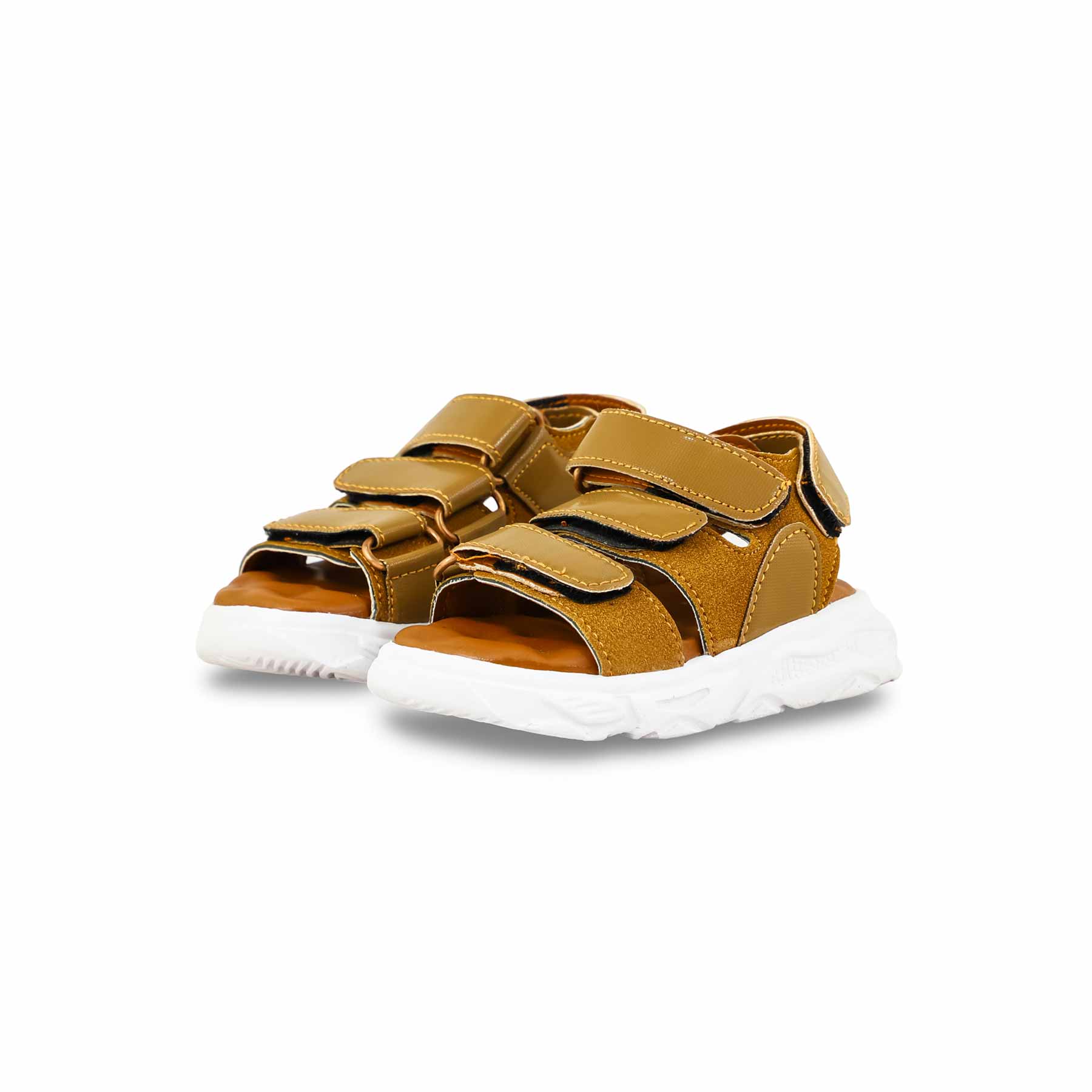 Boys Mustard Formal Sandal KD4758 - Image 3