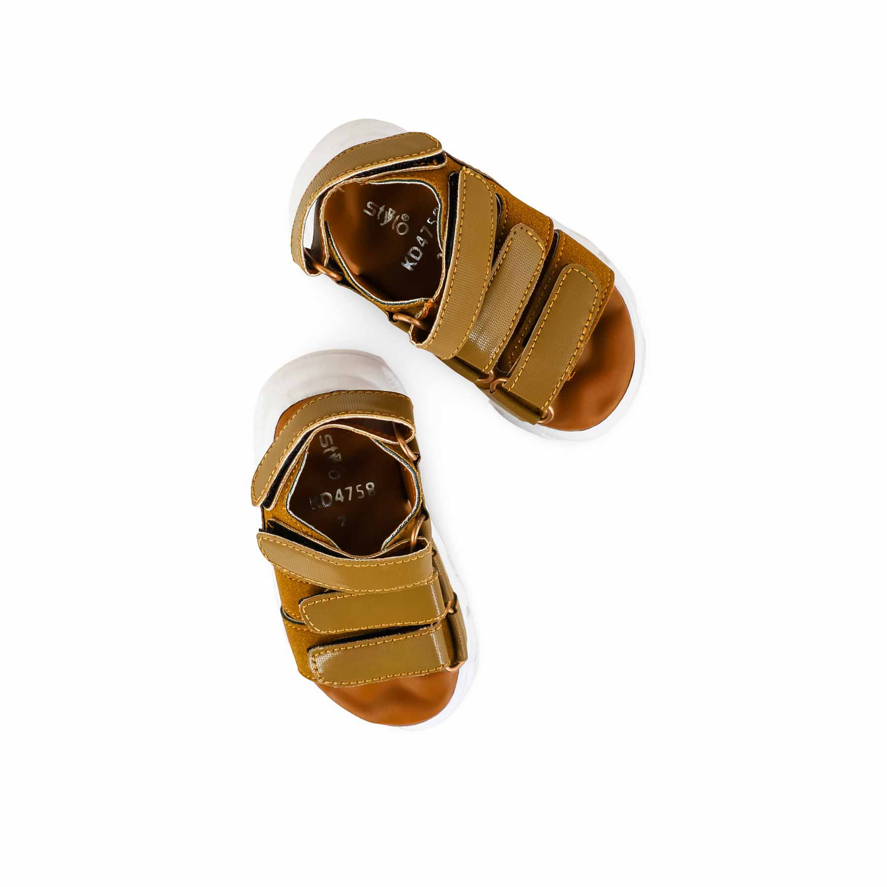Boys Mustard Formal Sandal KD4758 - Image 5