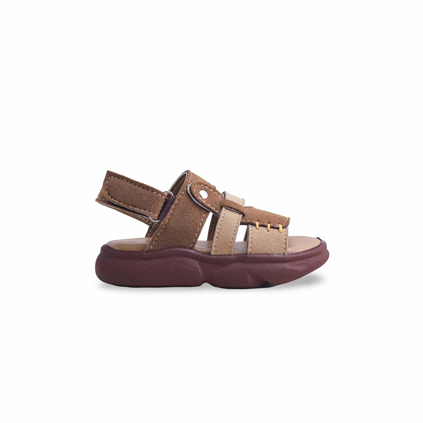 Boys Mustard Formal Sandal KD4788 - Image 2