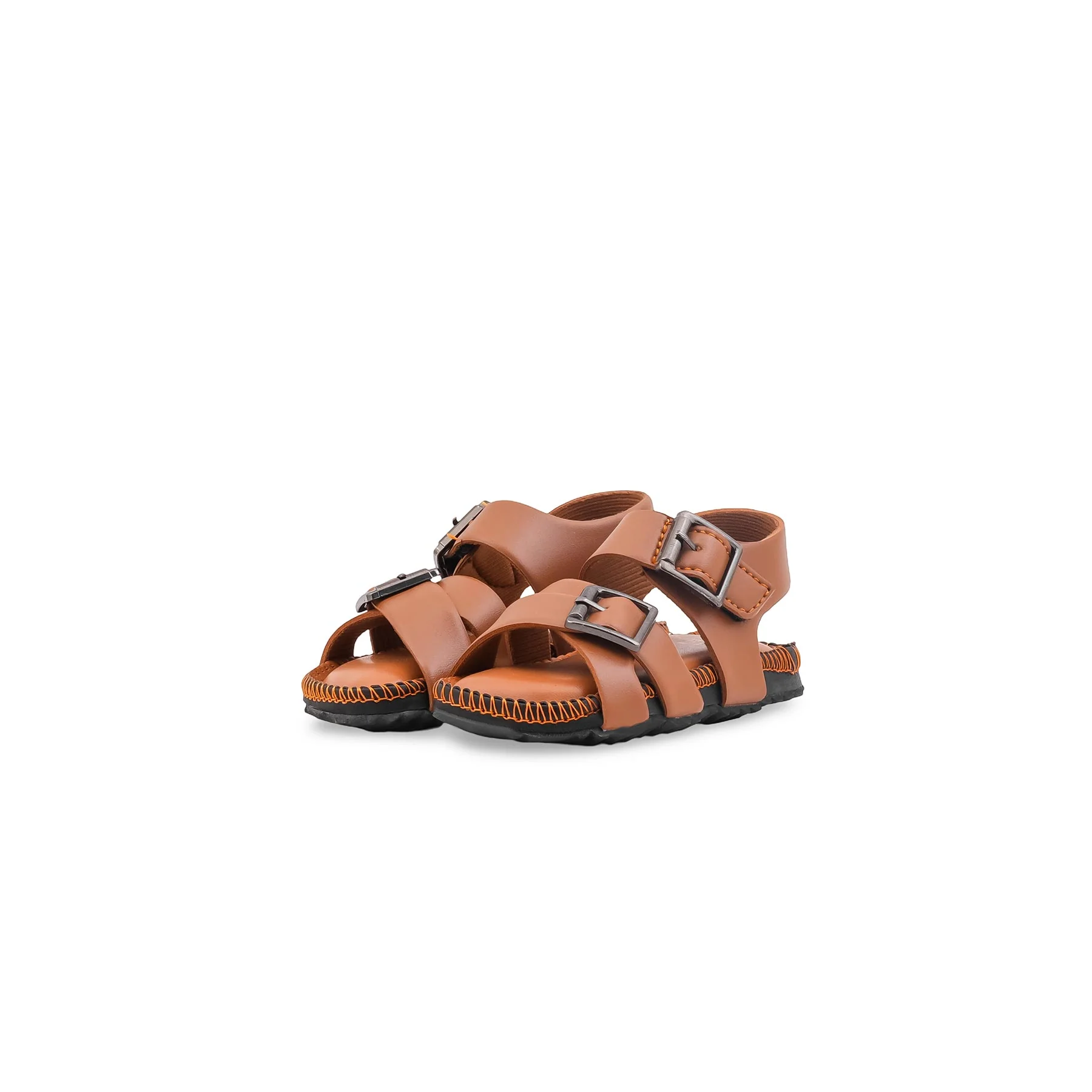 Boys Mustard Formal Sandal KD4948 - Image 3