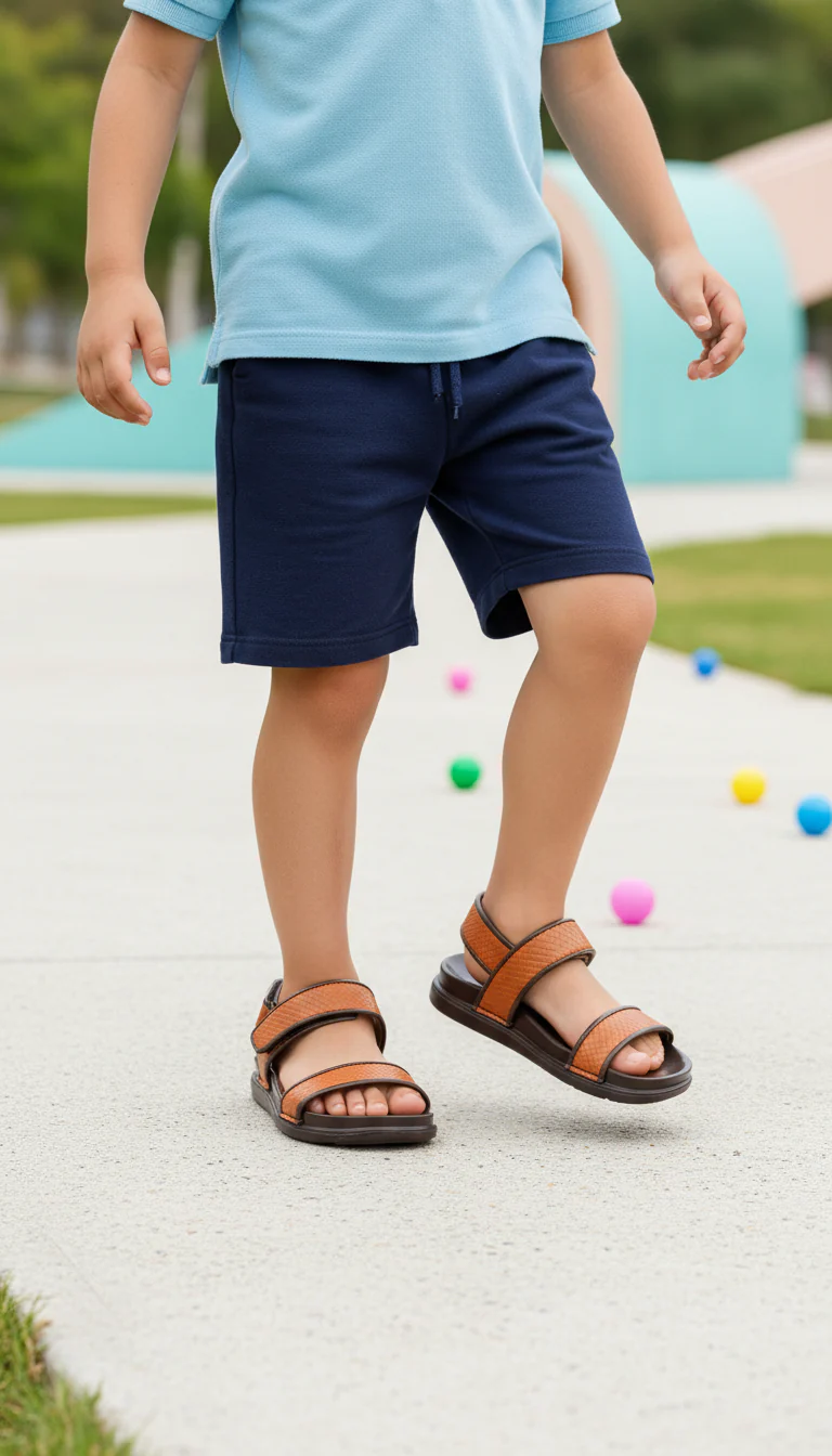 Boys Mustard Formal Sandal KD9989