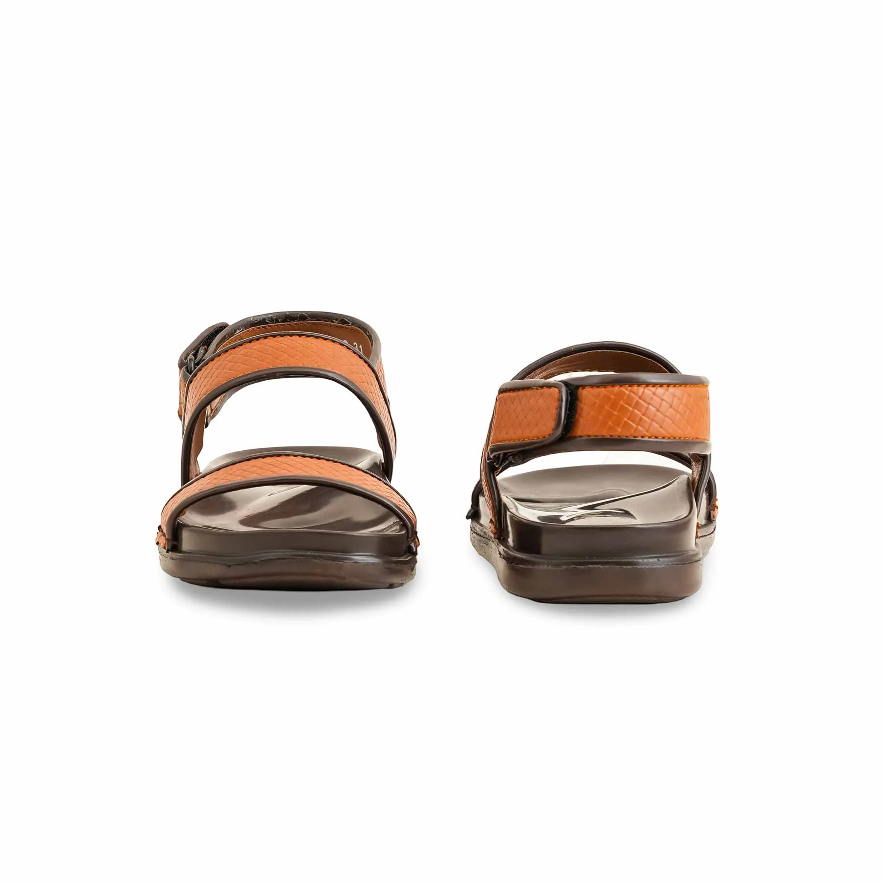 Boys Mustard Formal Sandal KD9989 - Image 4