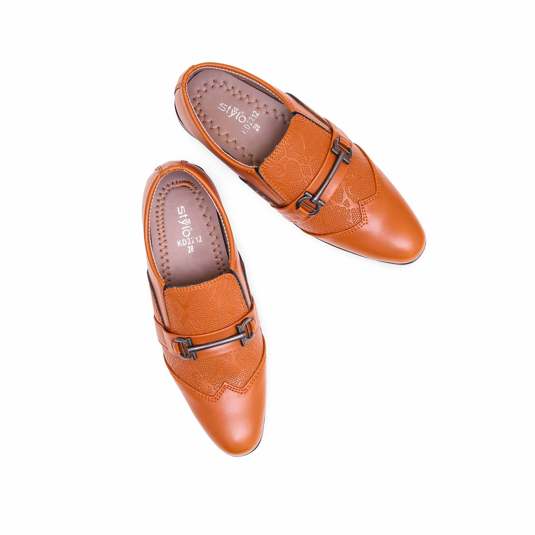 Boys Mustard Formal Shoes KD2212 - Image 5