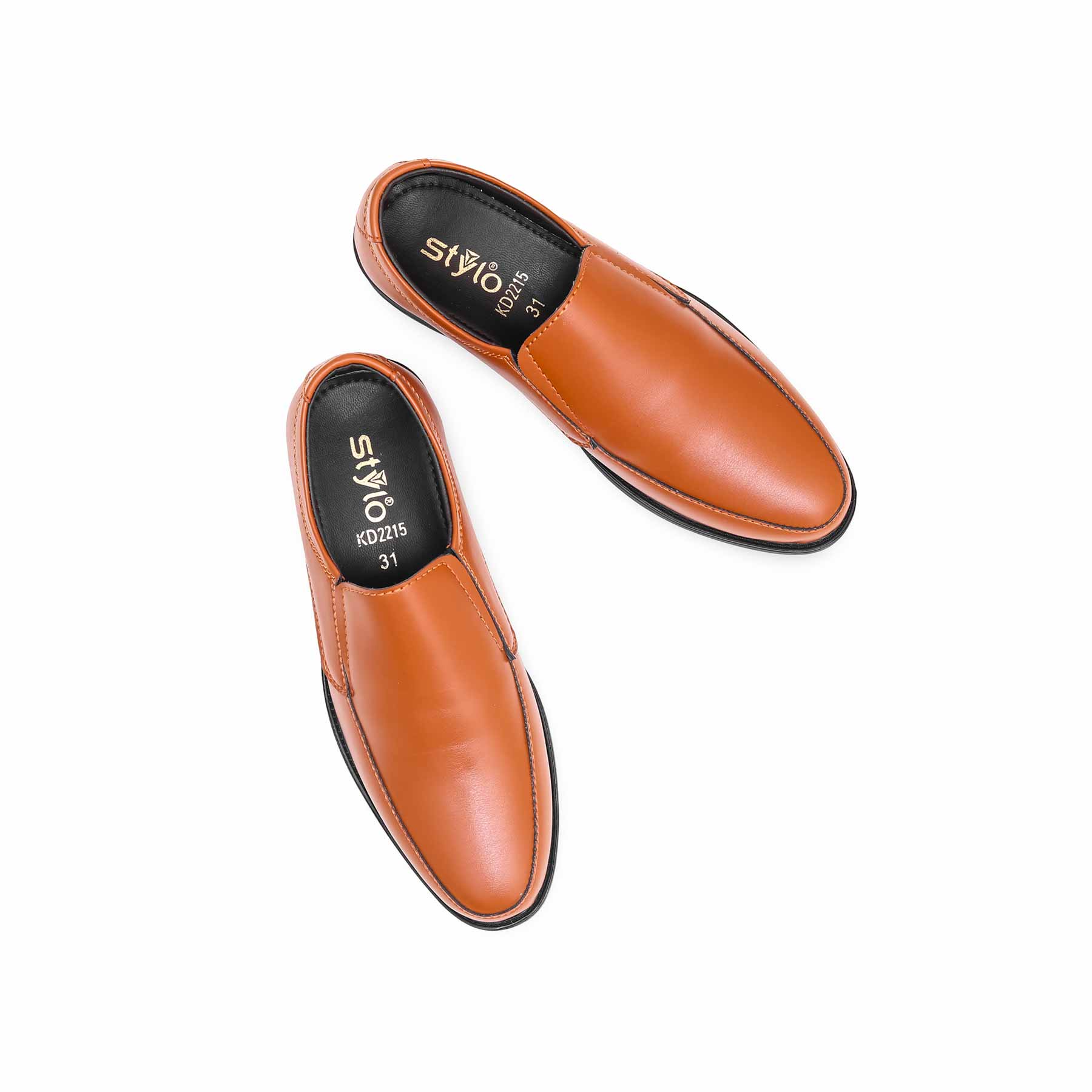Boys Mustard Formal Shoes KD2215 - Image 5