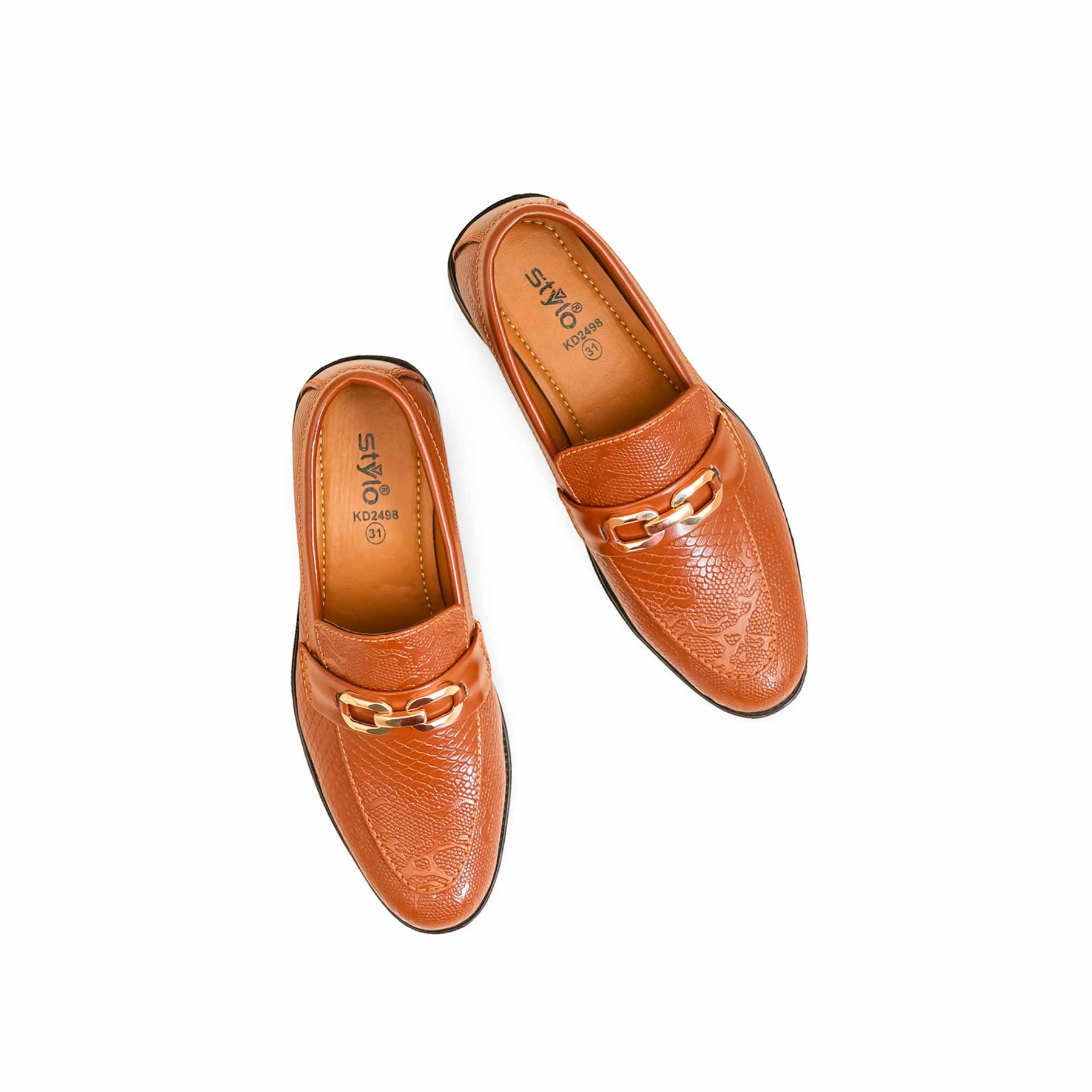 Boys Mustard Formal Shoes KD2498 - Image 5