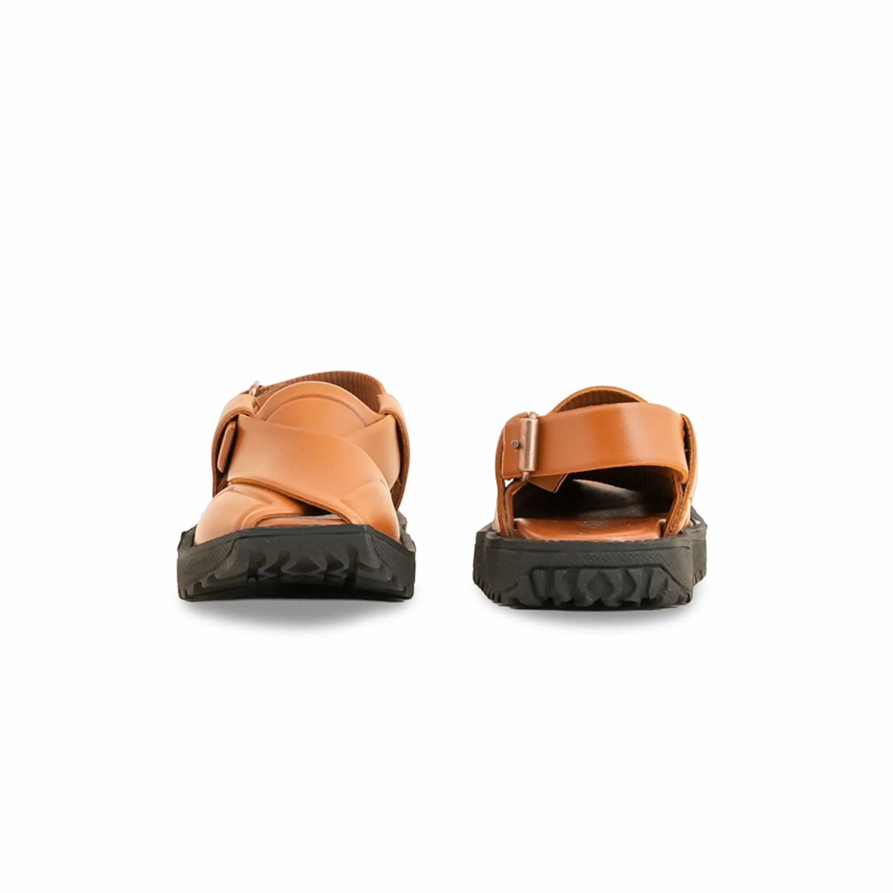 Boys Mustard Peshawari Chappal KD4731 - Image 4