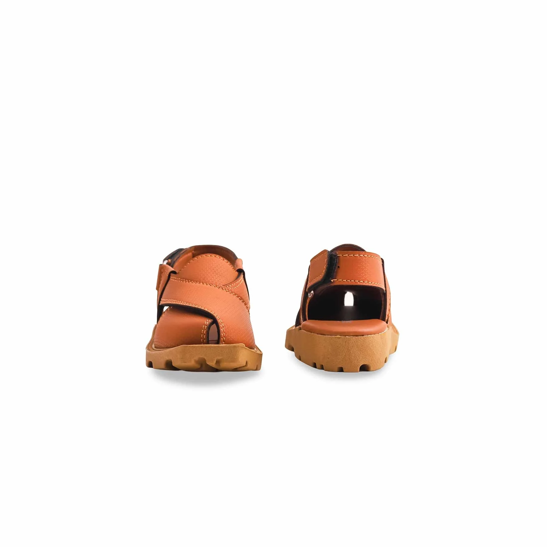 Boys Mustard Peshawari Chappal KD4779 - Image 4