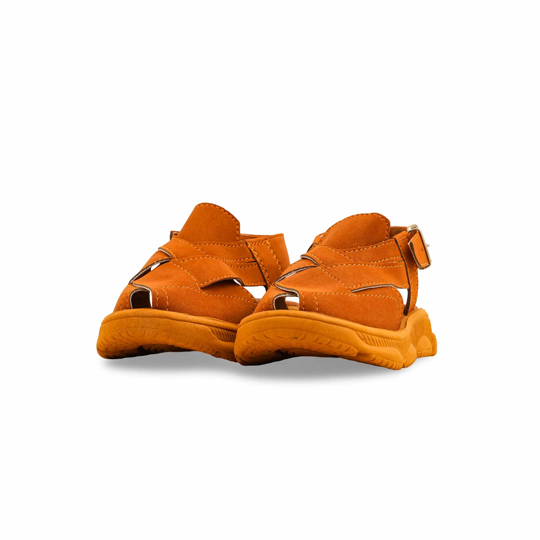 Boys Mustard Peshawari Chappal KD4928 - Image 3