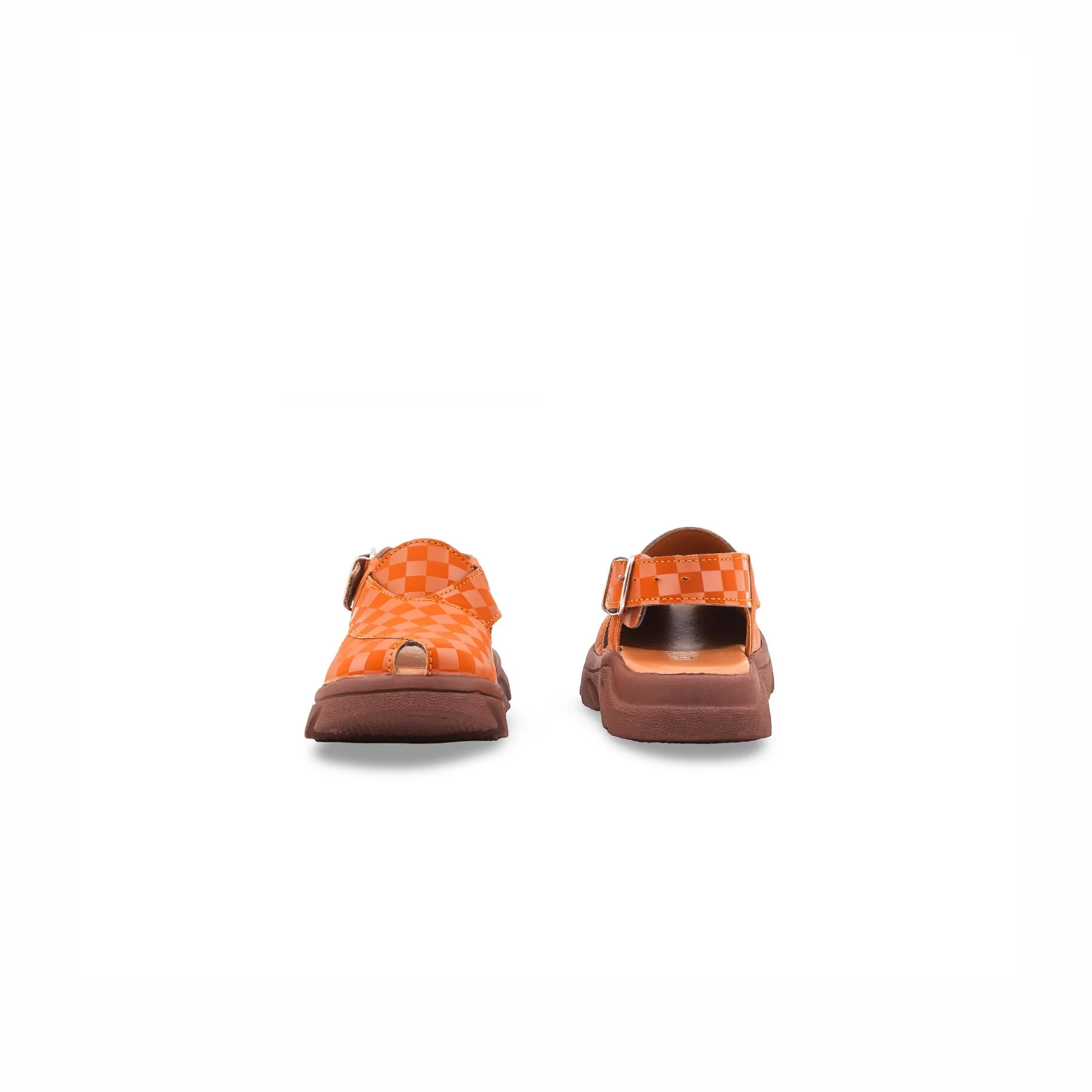 Boys Mustard Peshawari Chappal KD4959 - Image 4