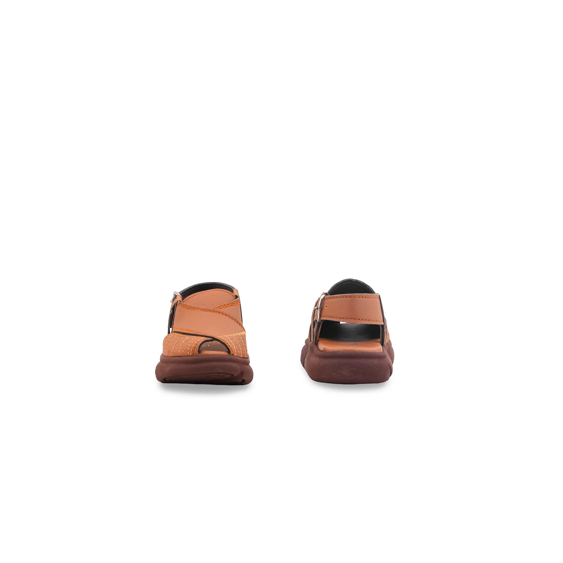 Boys Mustard Peshawari Chappal KD4976 - Image 4