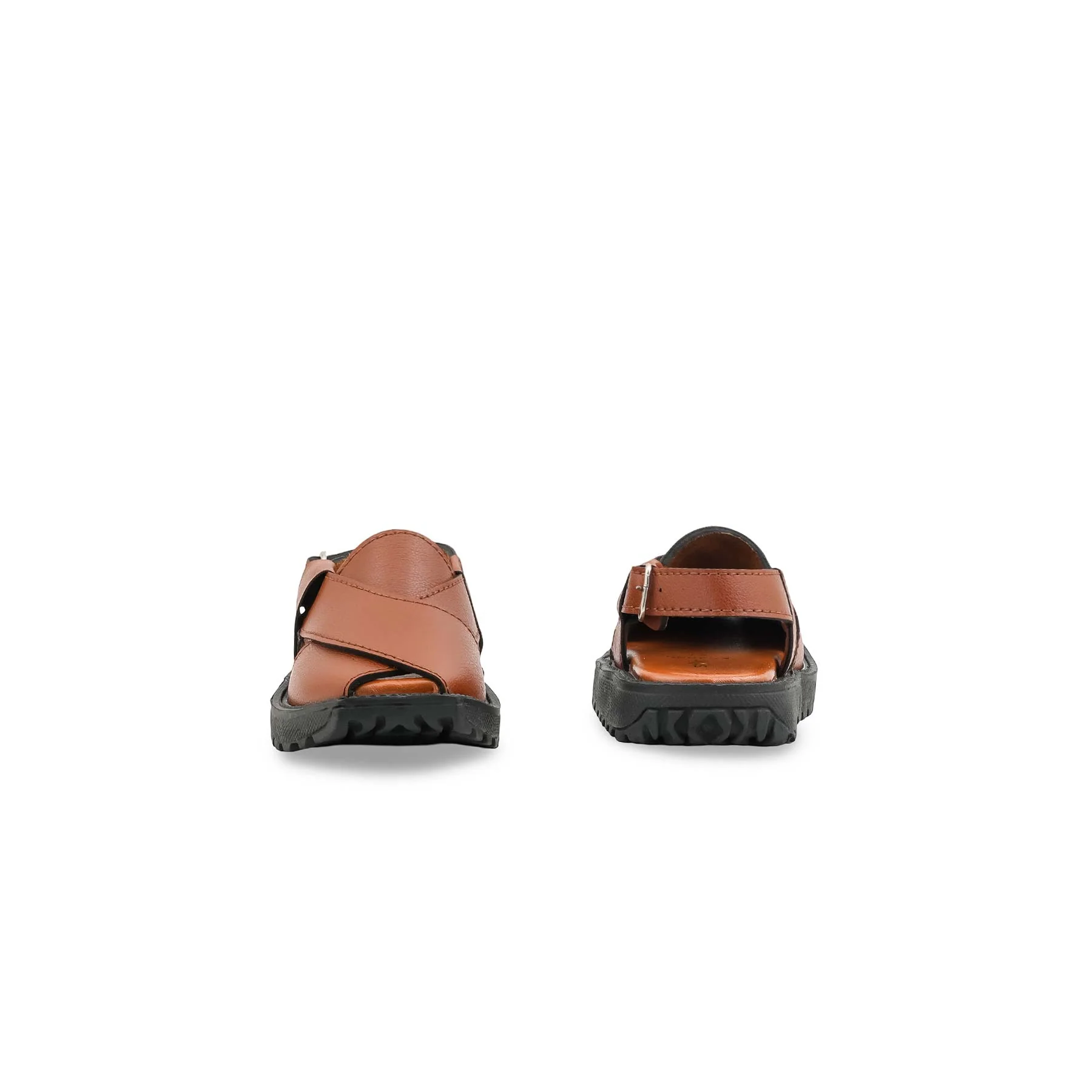 Boys Mustard Peshawari Chappal KD4985 - Image 4