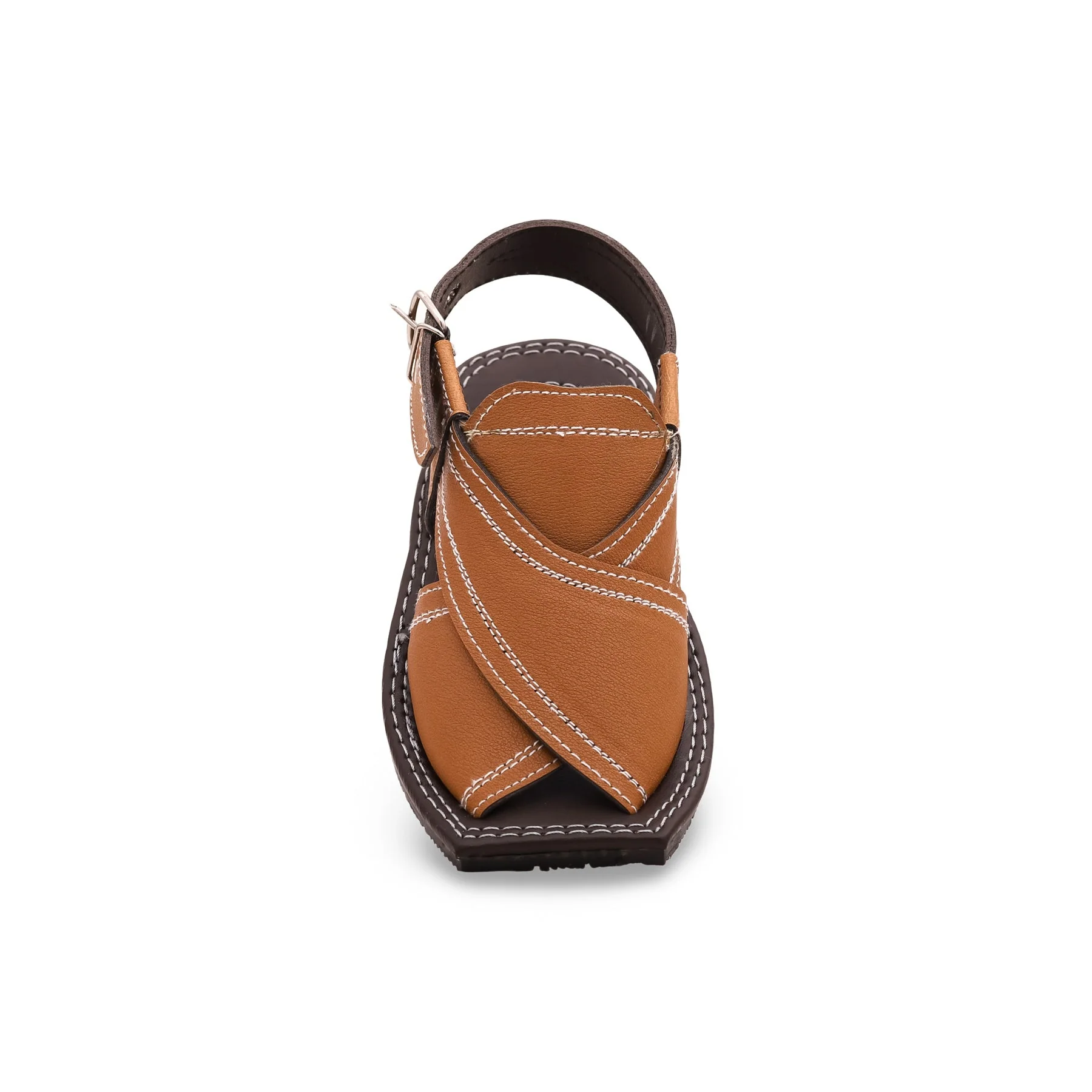 Boys Mustard Peshawari Chappal KD9524 - Image 3